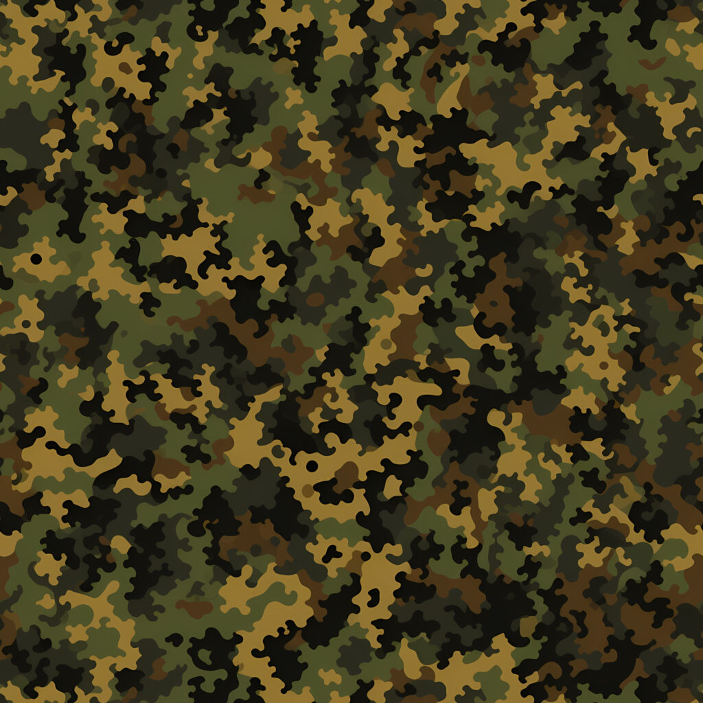 Alder Night Camouflage Fabric