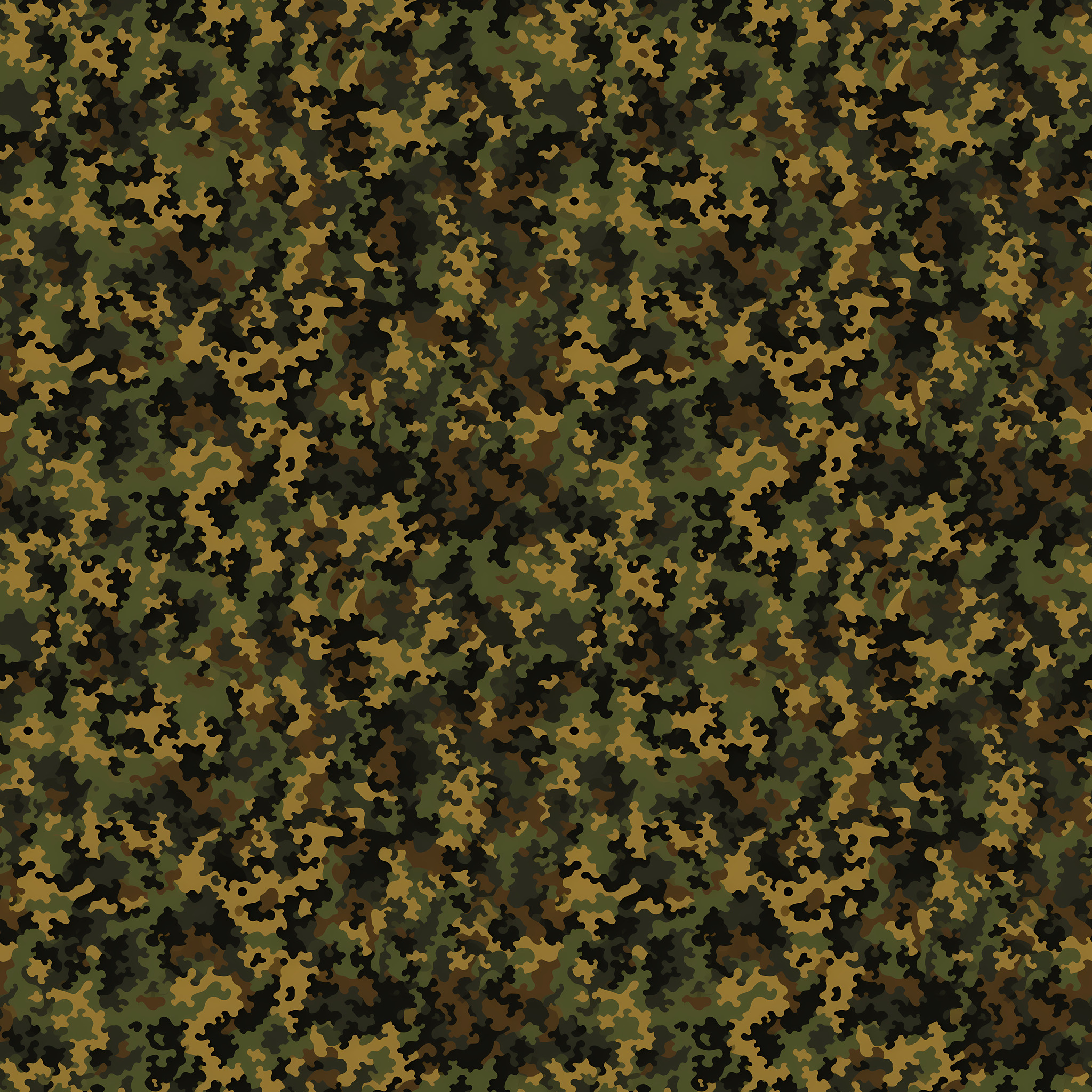 Alder Night Camouflage Fabric - Image 2