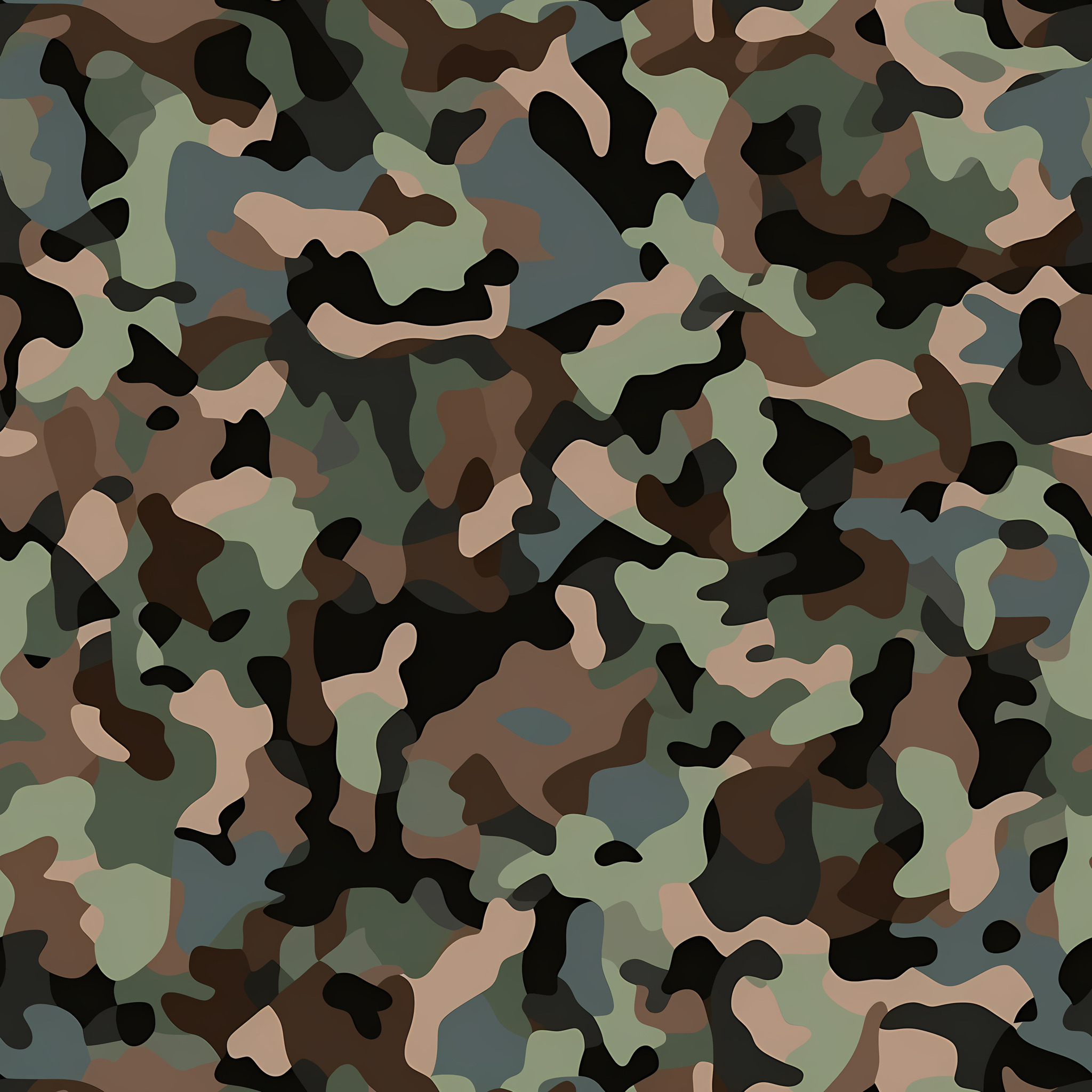 Arid Flow Camouflage Fabric