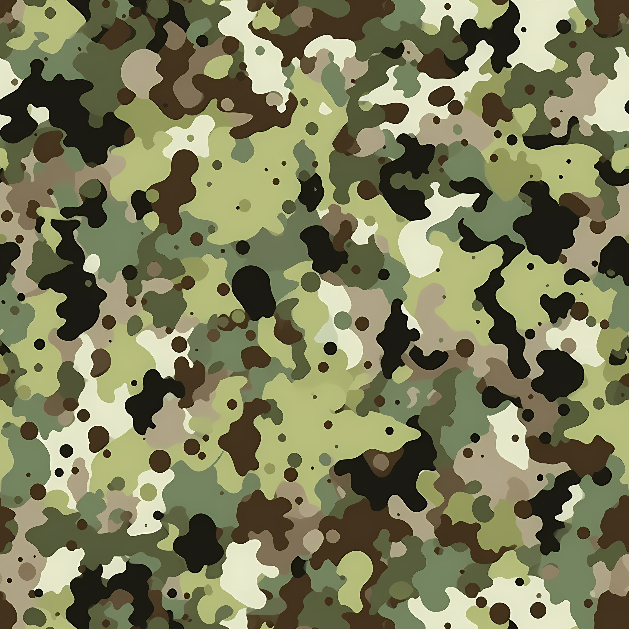 Arid Trace Camouflage Fabric