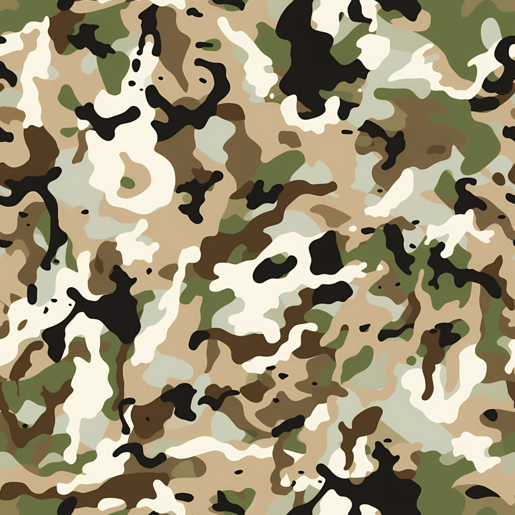 Blaze Blitz Camouflage Fabric
