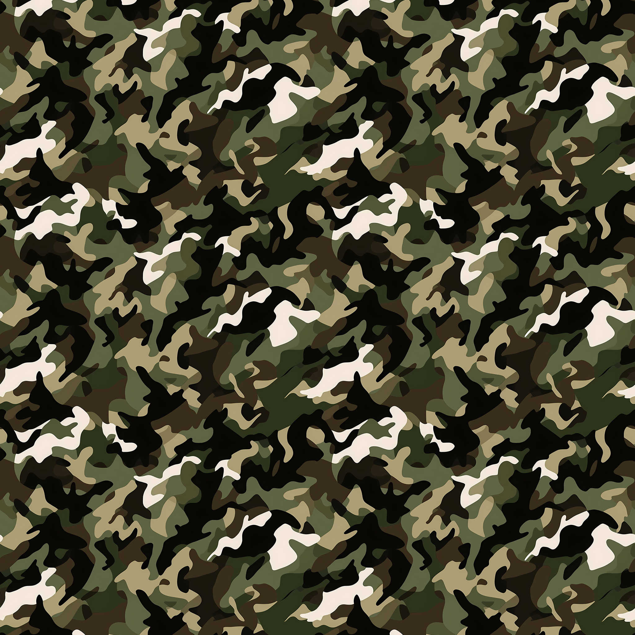 Bracken Depth Camouflage Fabric - Image 2