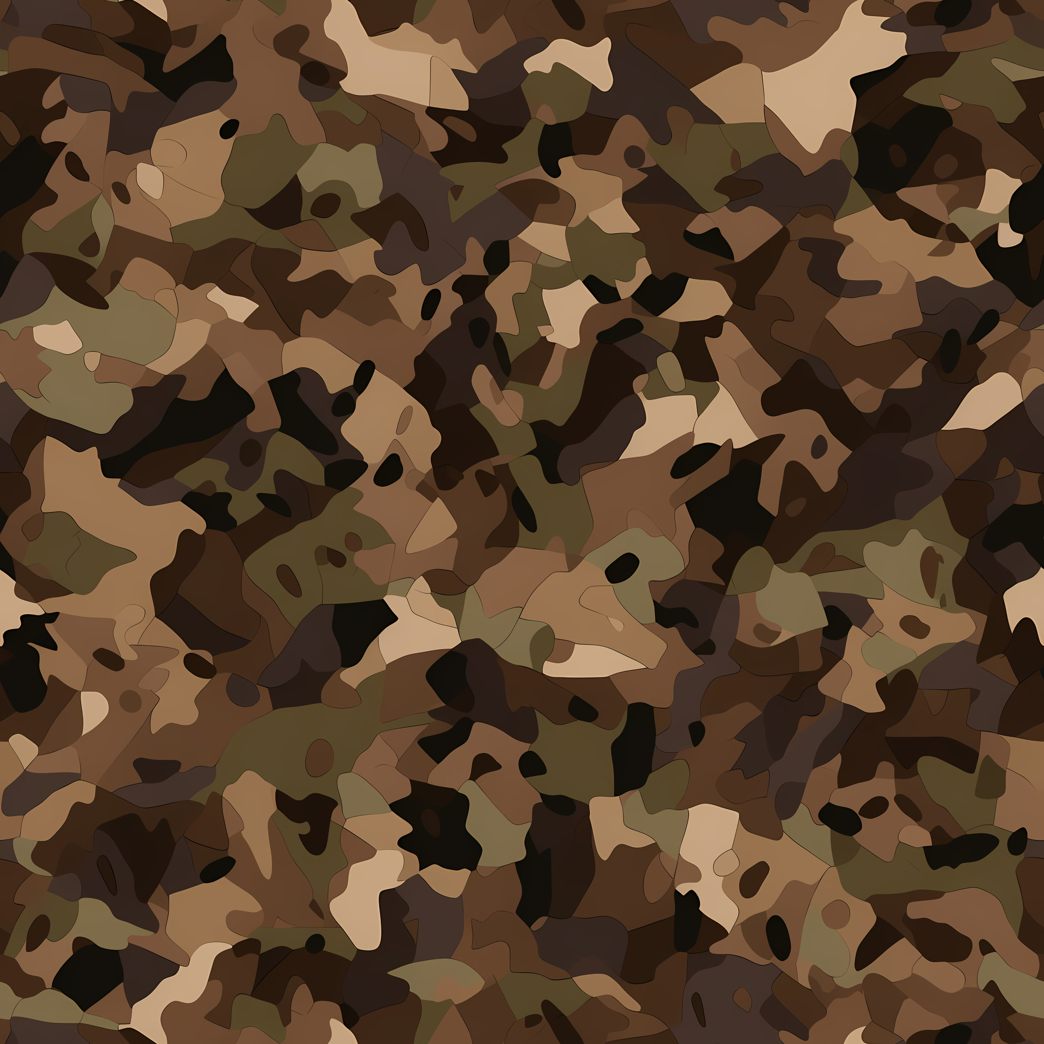Canyon Flow Camouflage Fabric