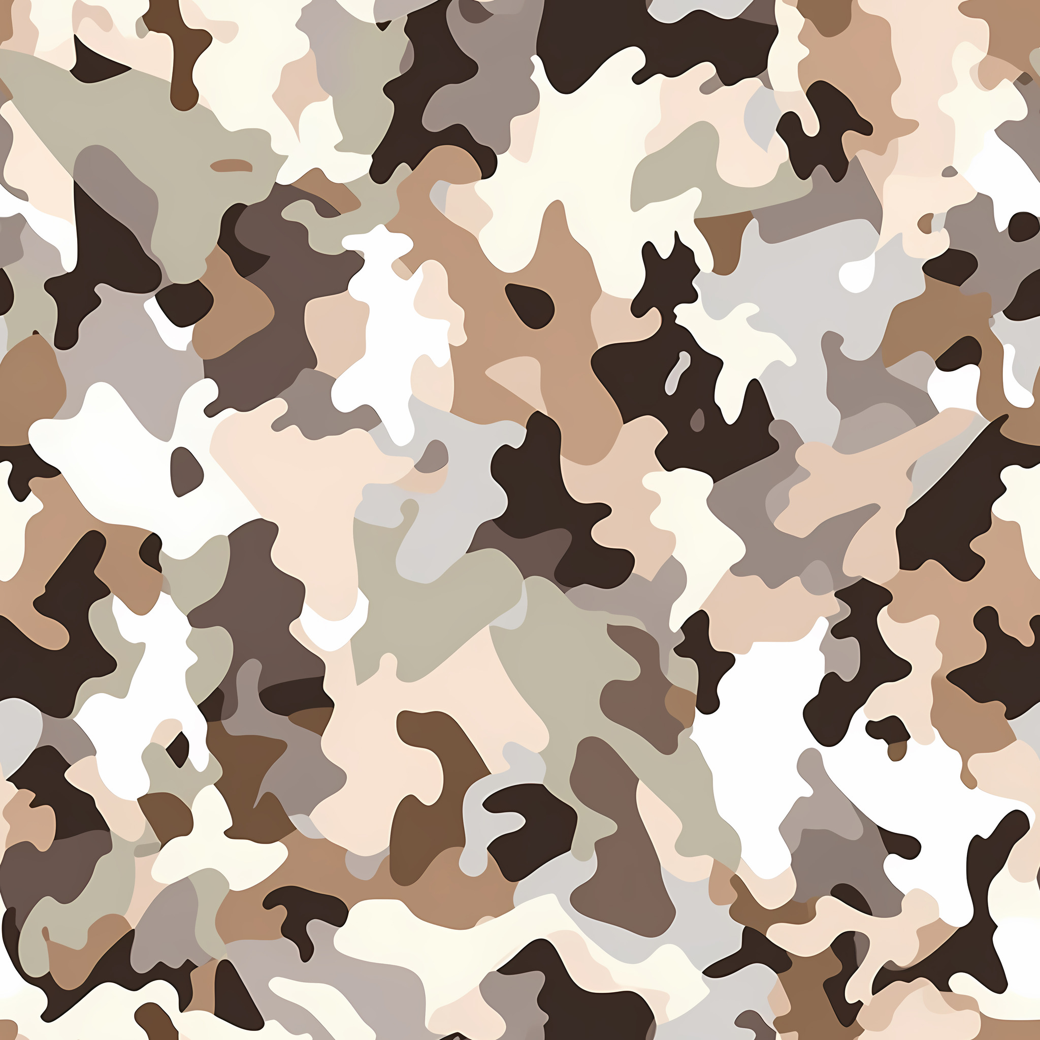 Canyon Frost Camouflage Fabric