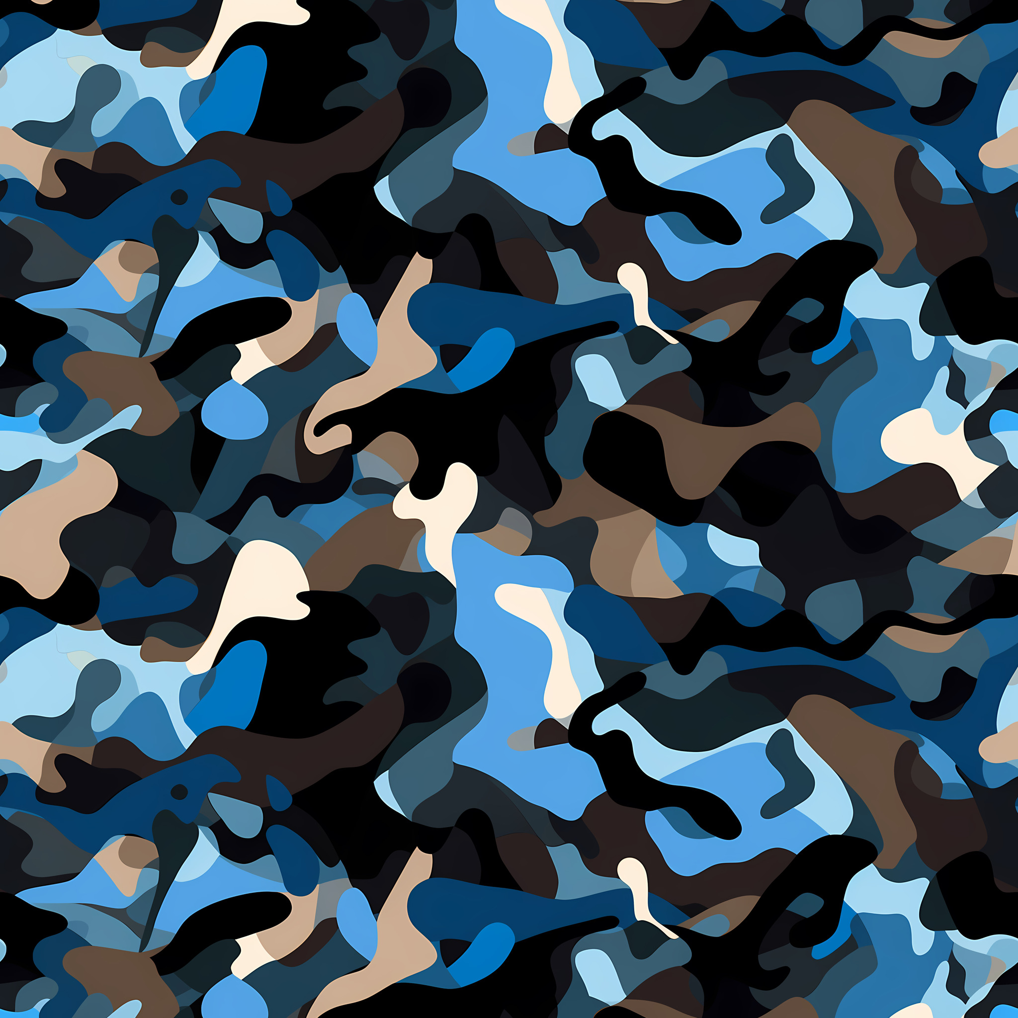 Coastal Murk Camouflage Fabric