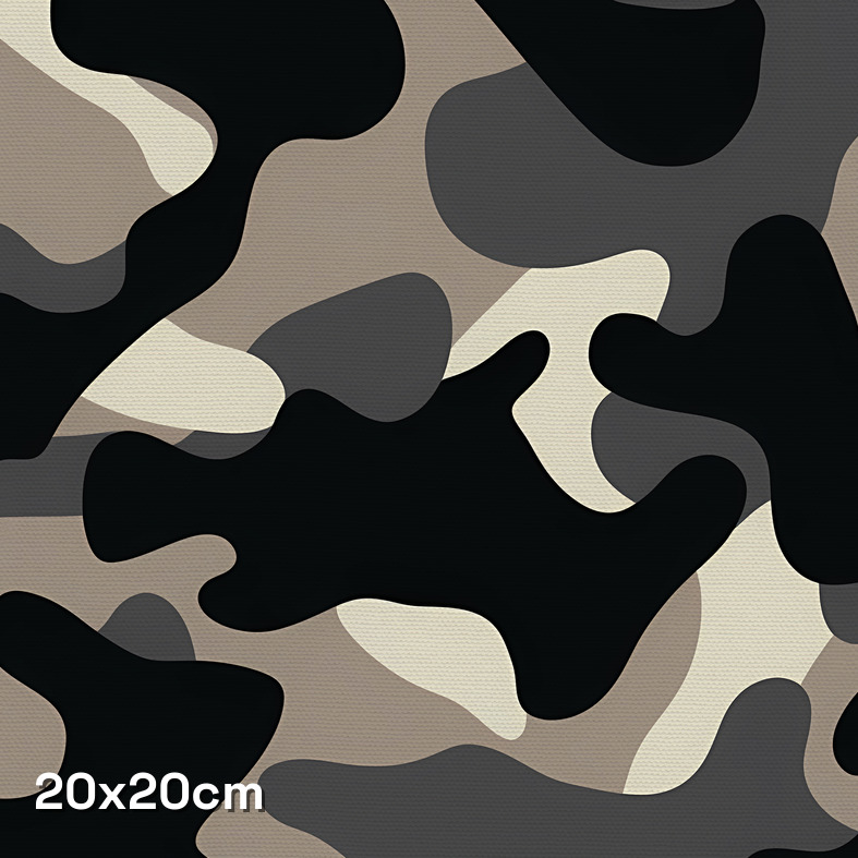 Cobalt Depth Camouflage Fabric - Image 3