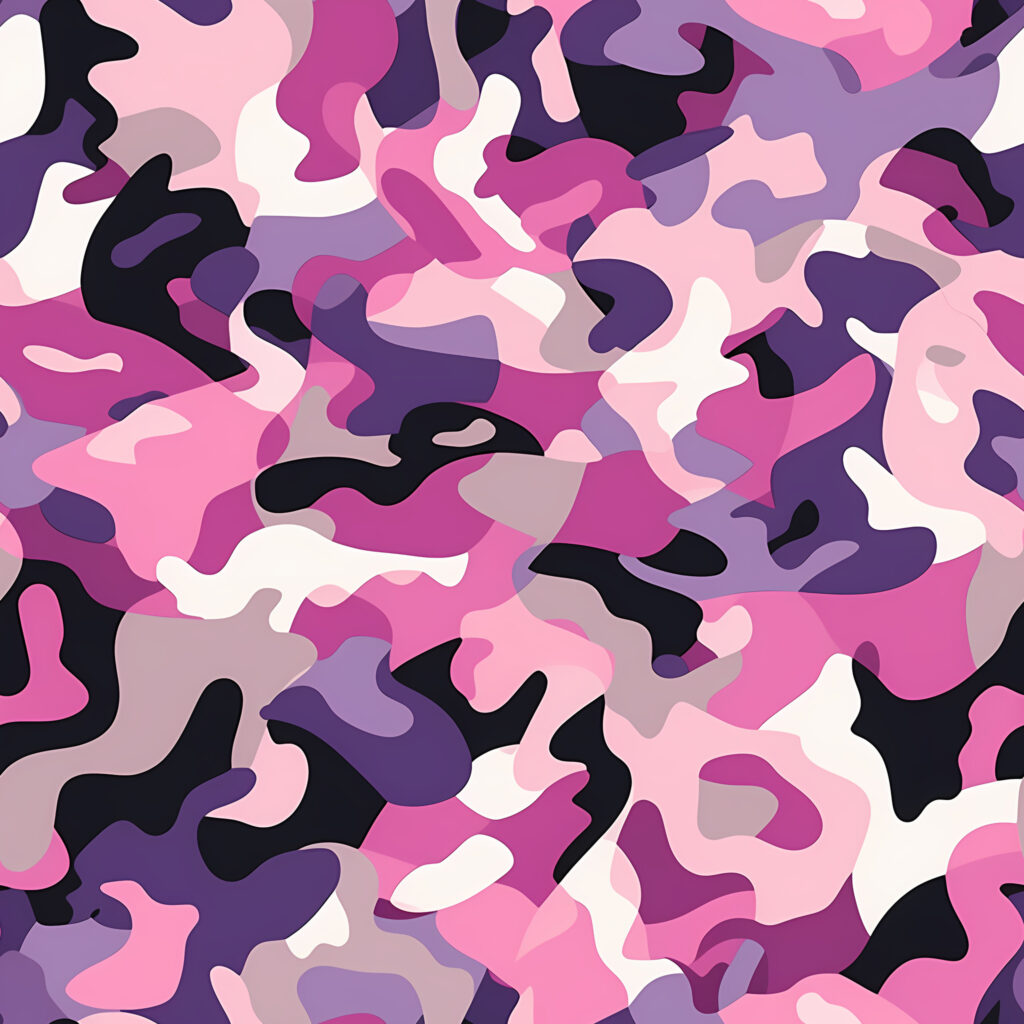 Coral Charge Camouflage Fabric