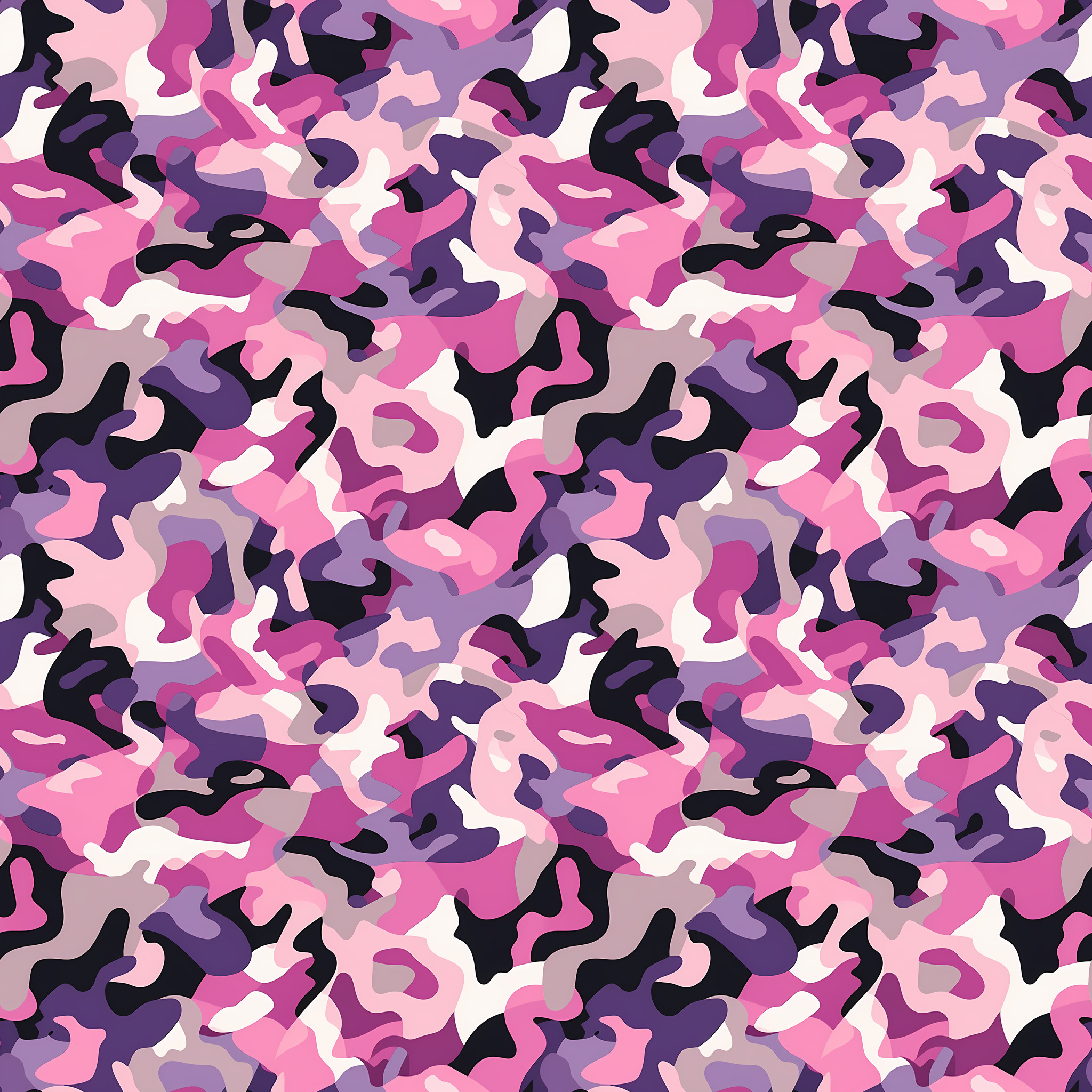Coral Charge Camouflage Fabric - Image 2