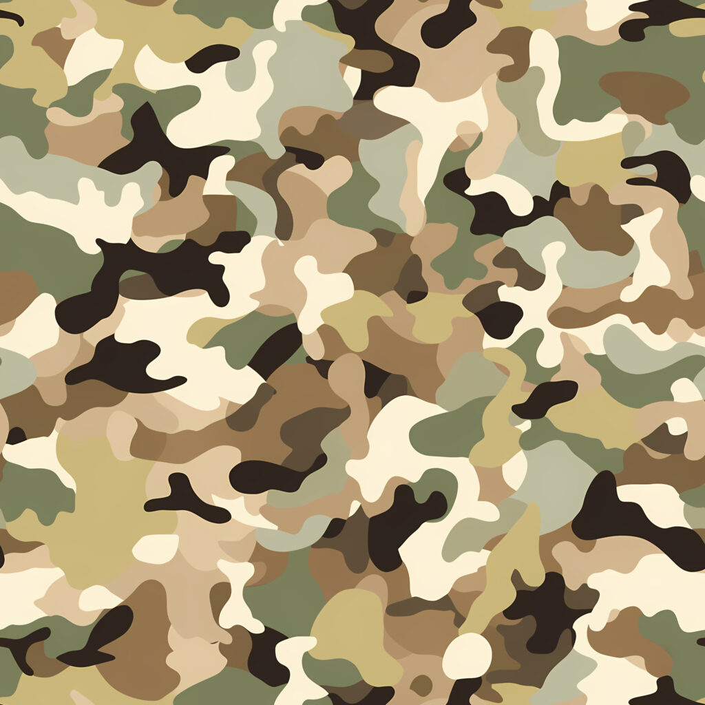 Coral Force Camouflage Fabric