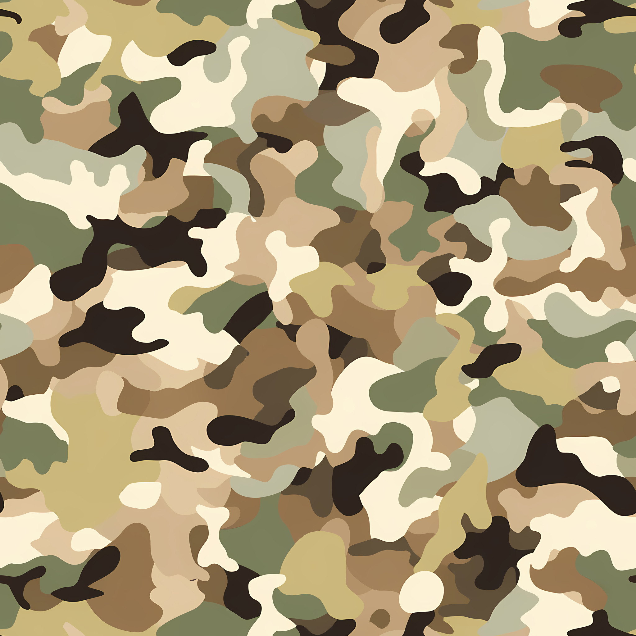 Coral Force Camouflage Fabric
