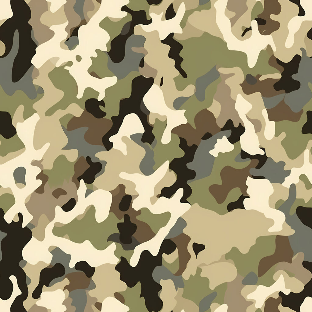 Coral Trace Camouflage Fabric