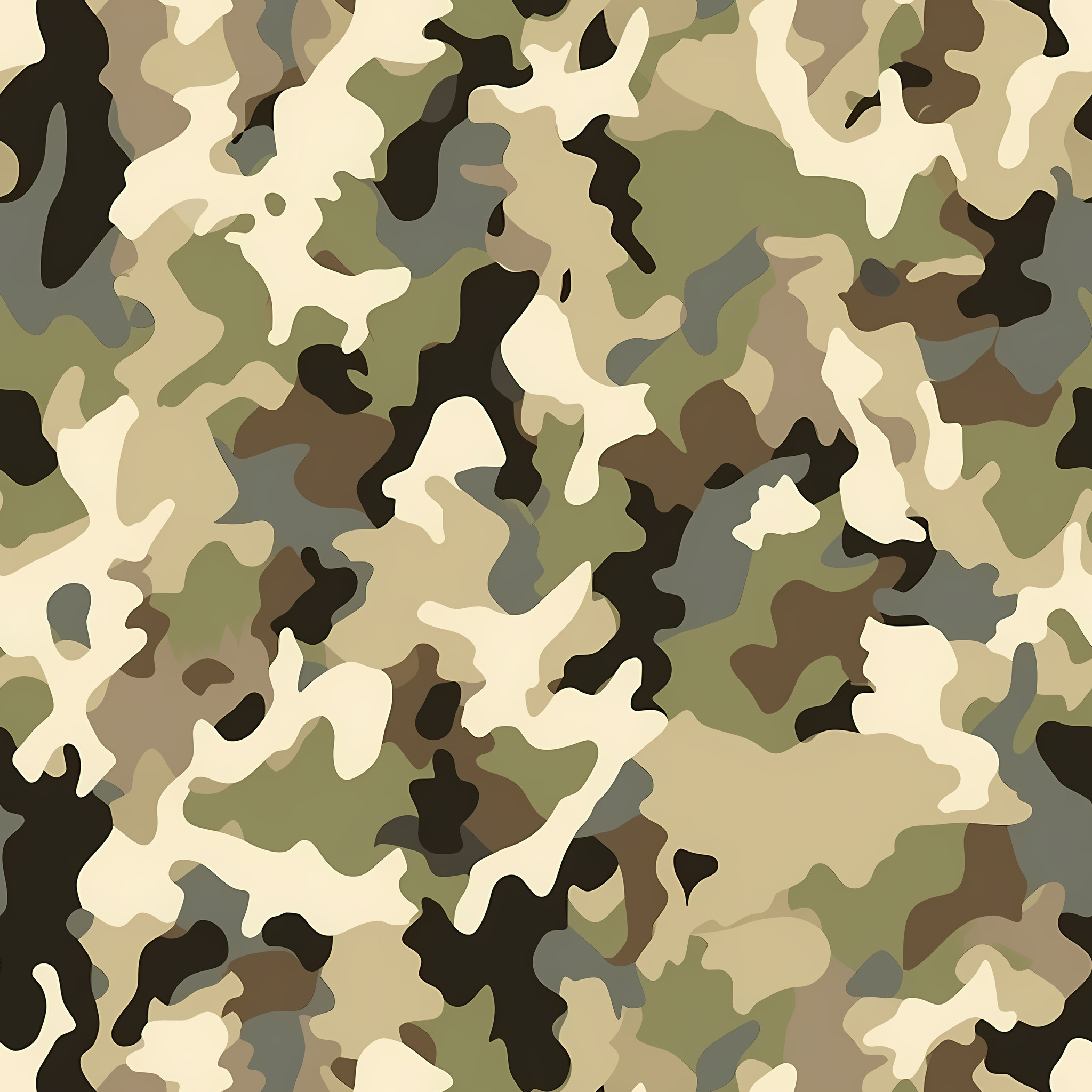 Coral Trace Camouflage Fabric