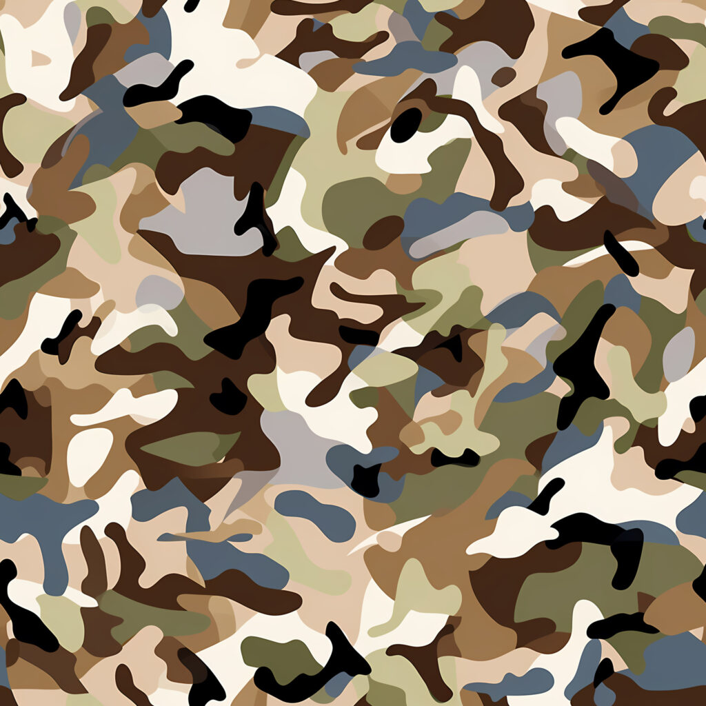 Dune Blend Camouflage Fabric