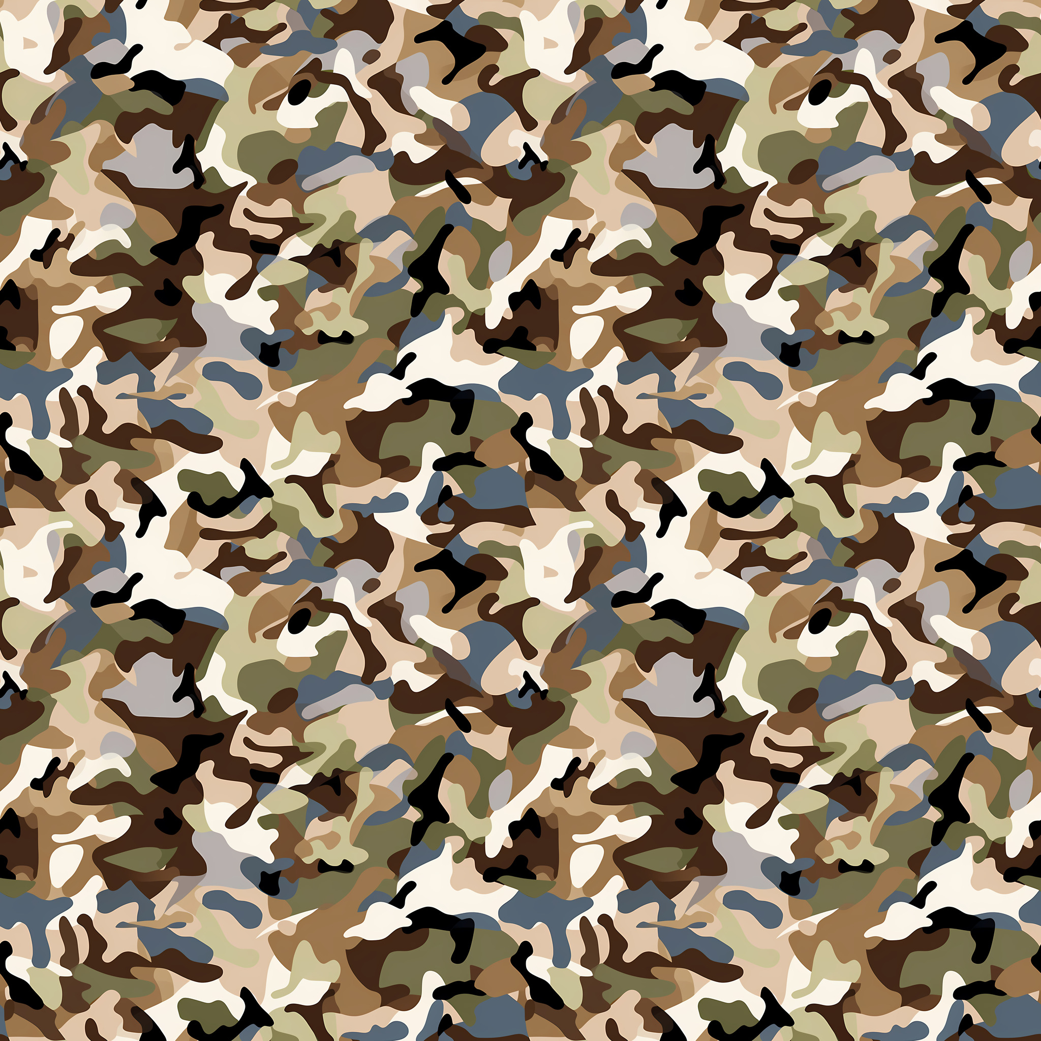 Dune Blend Camouflage Fabric - Image 2