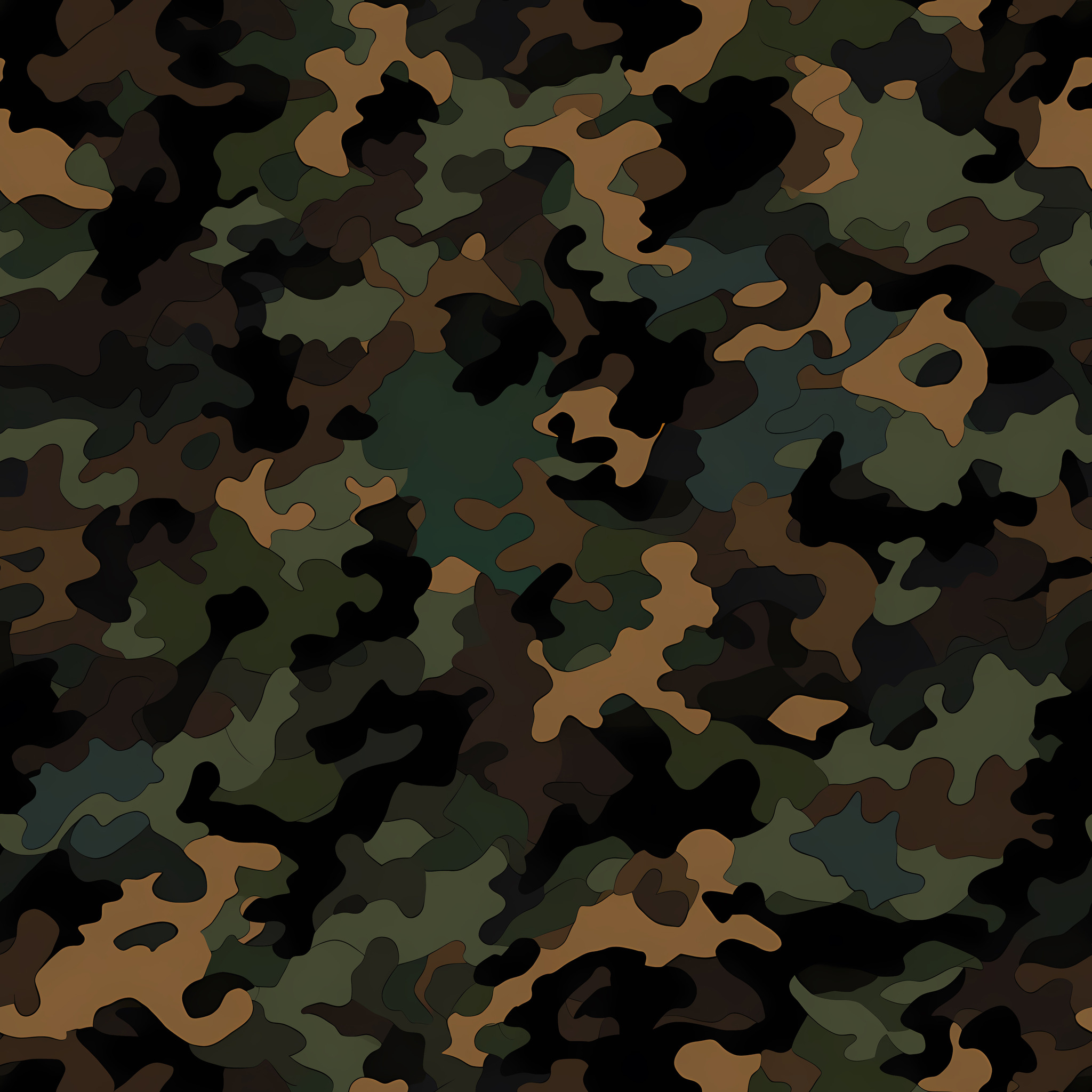 Eclipse Dusk Camouflage Fabric