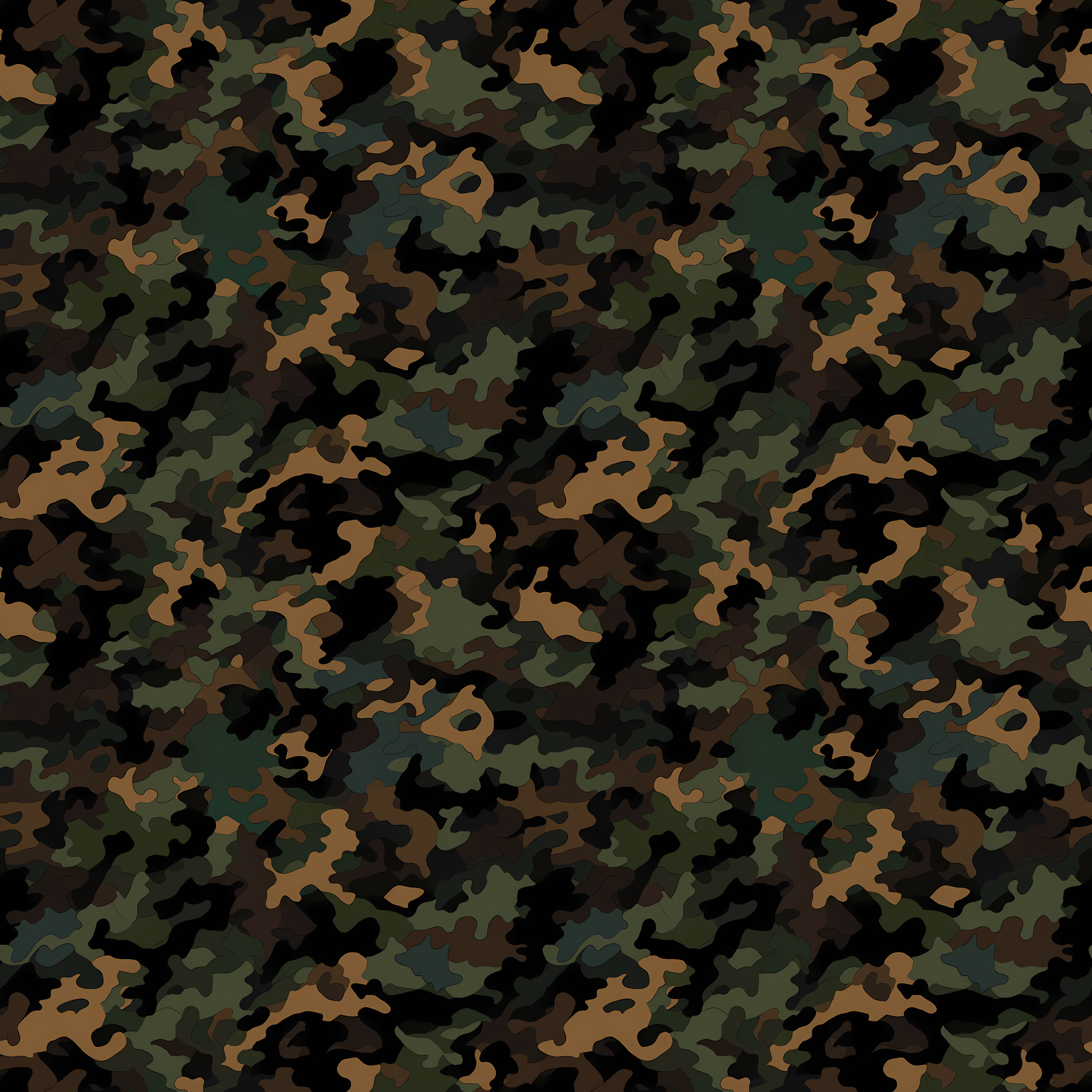 Eclipse Dusk Camouflage Fabric - Image 2
