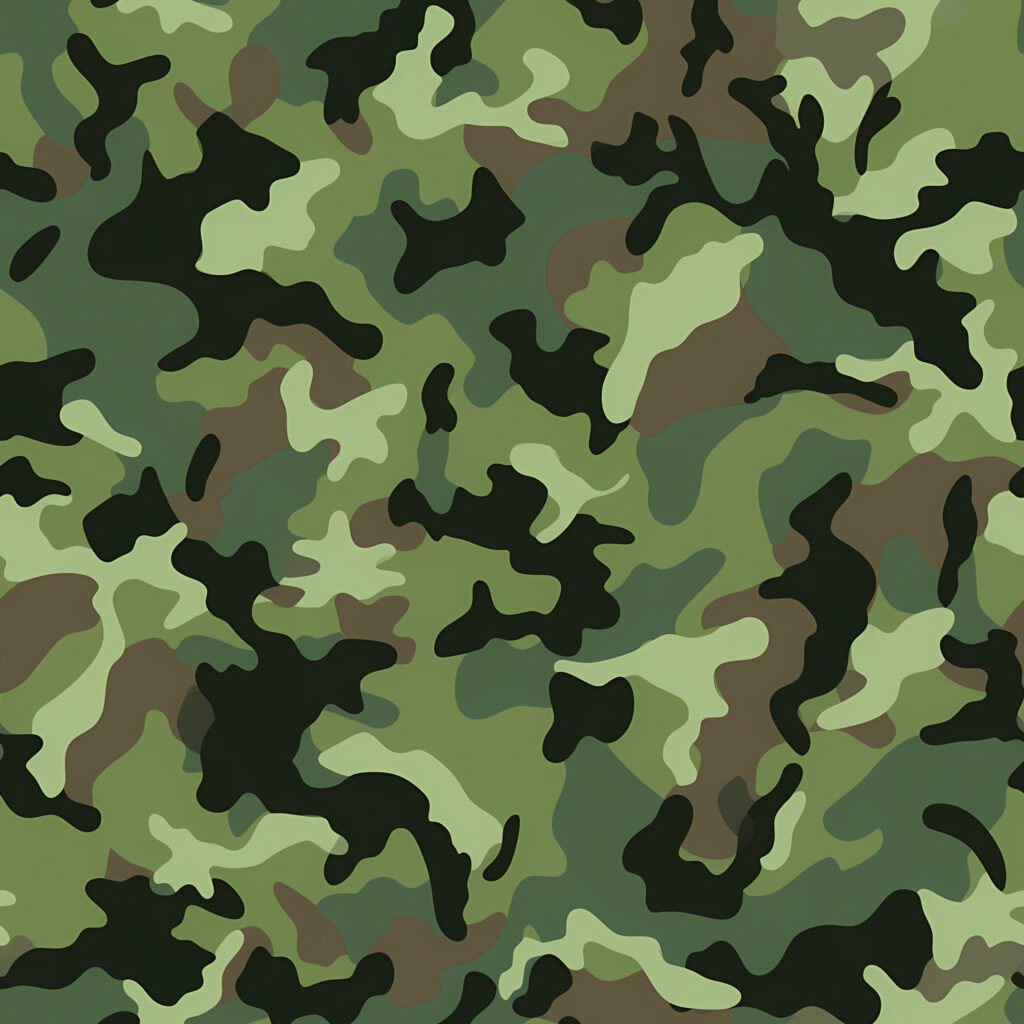 Fern Sweep Camouflage Fabric