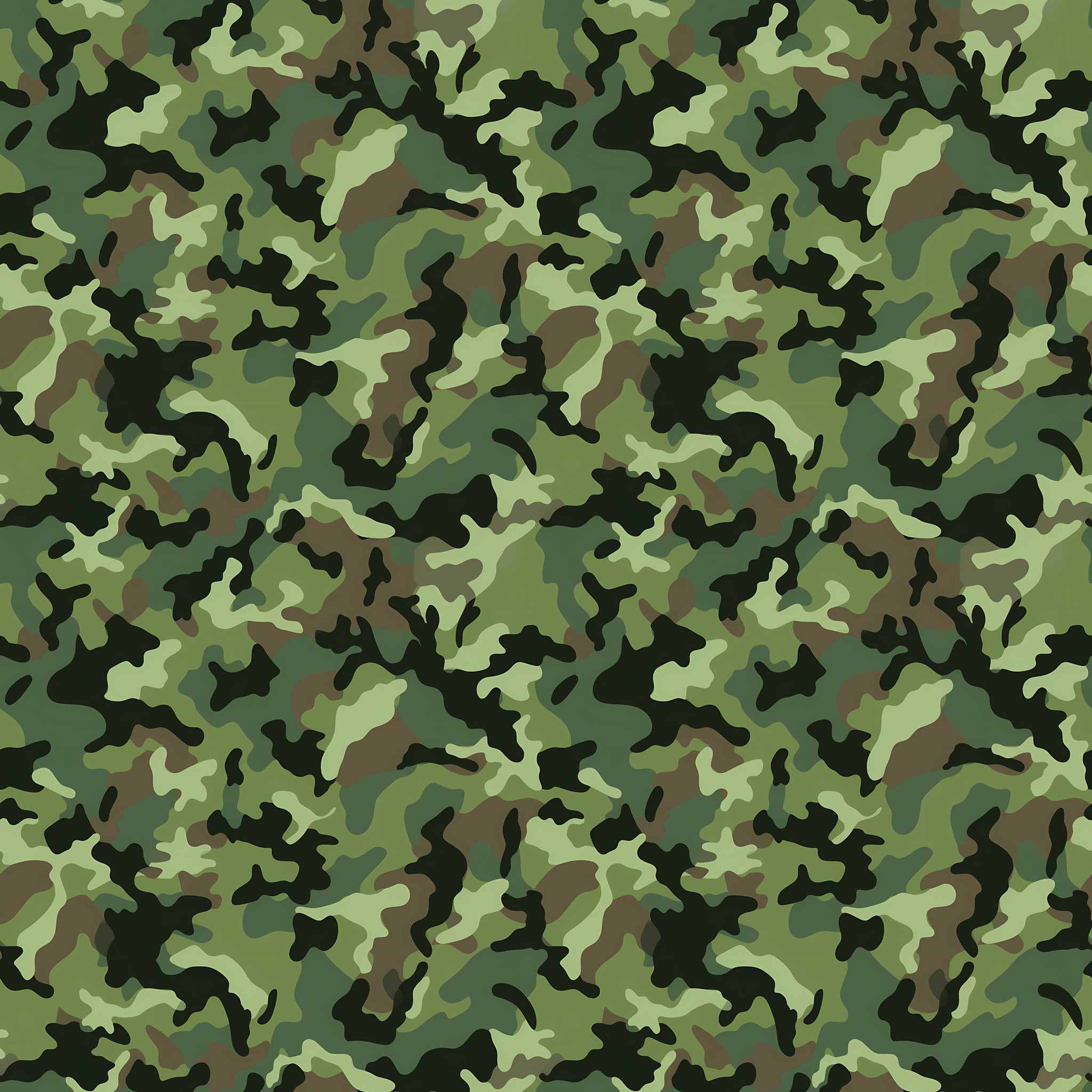 Fern Sweep Camouflage Fabric - Image 2