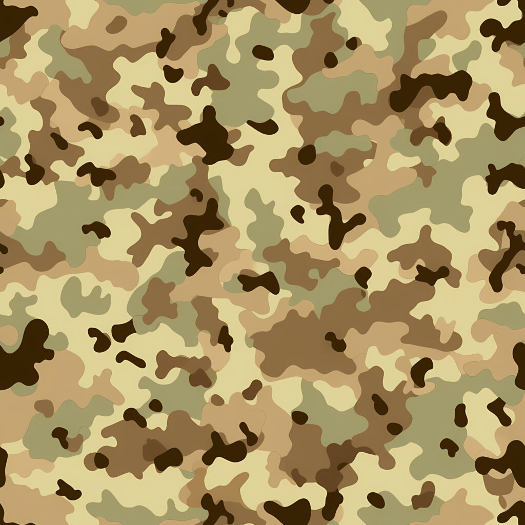Flare Blend Camouflage Fabric