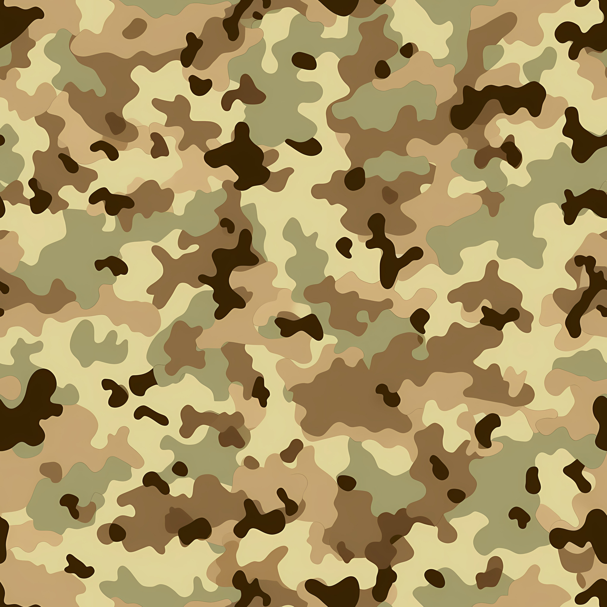 Flare Blend Camouflage Fabric