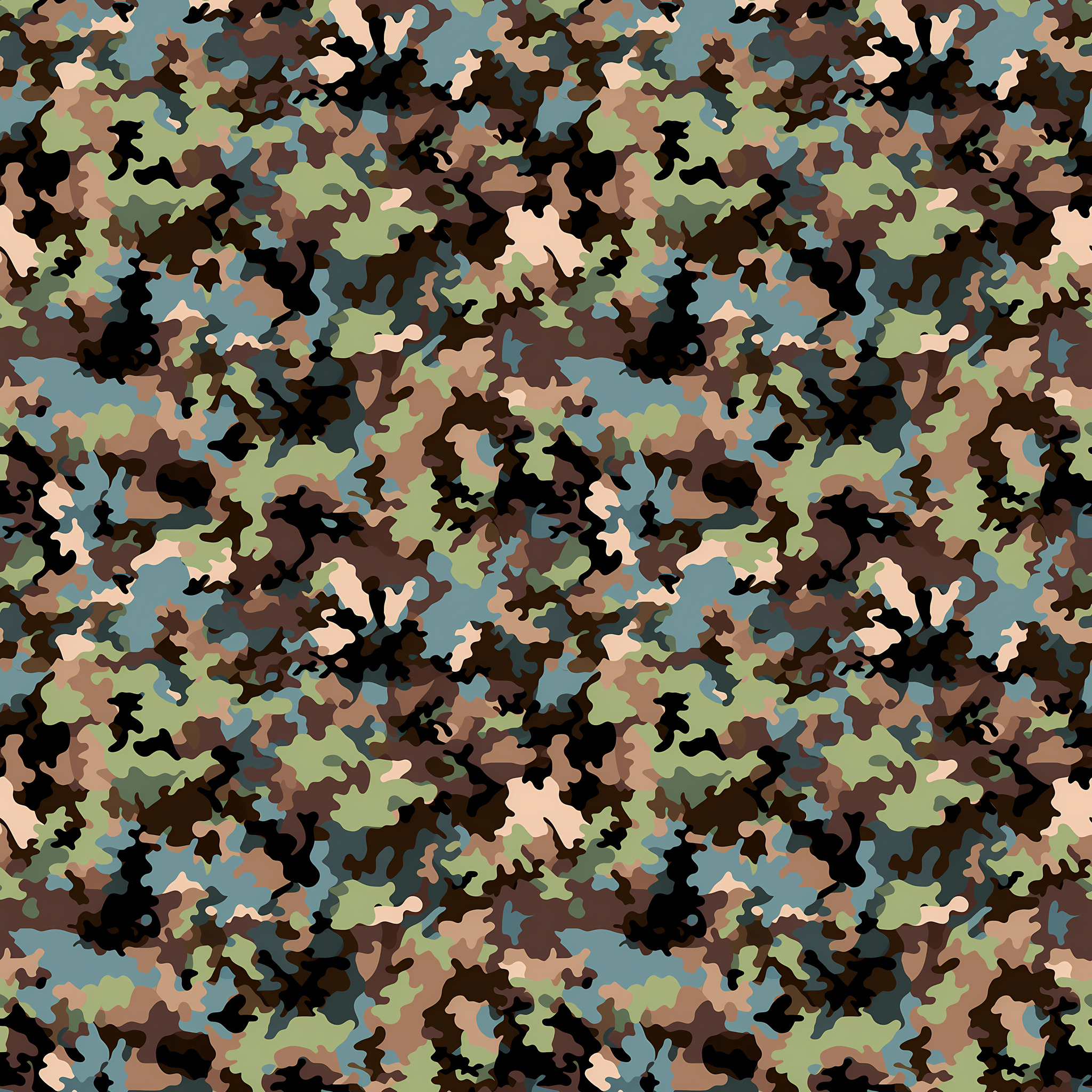 Flare Strike Camouflage Fabric - Image 2