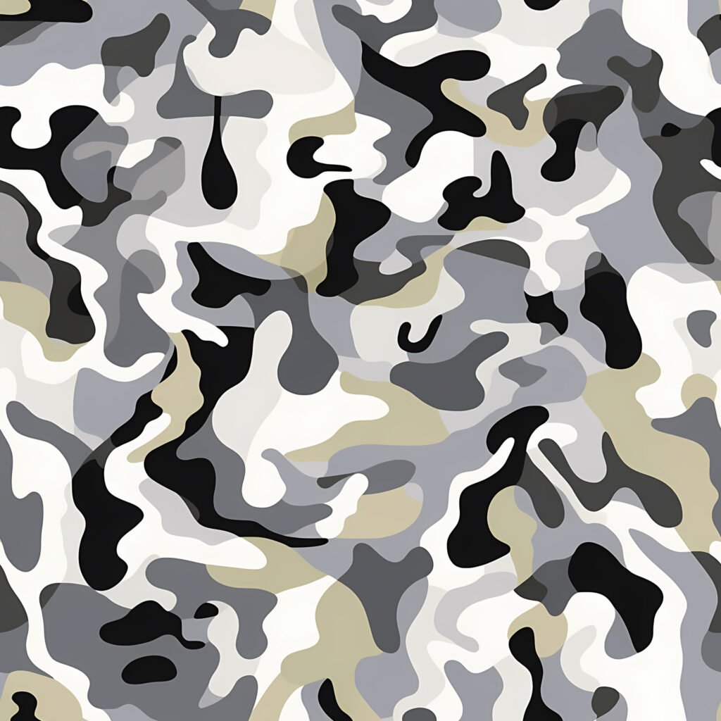 Frost Drift Camouflage Fabric