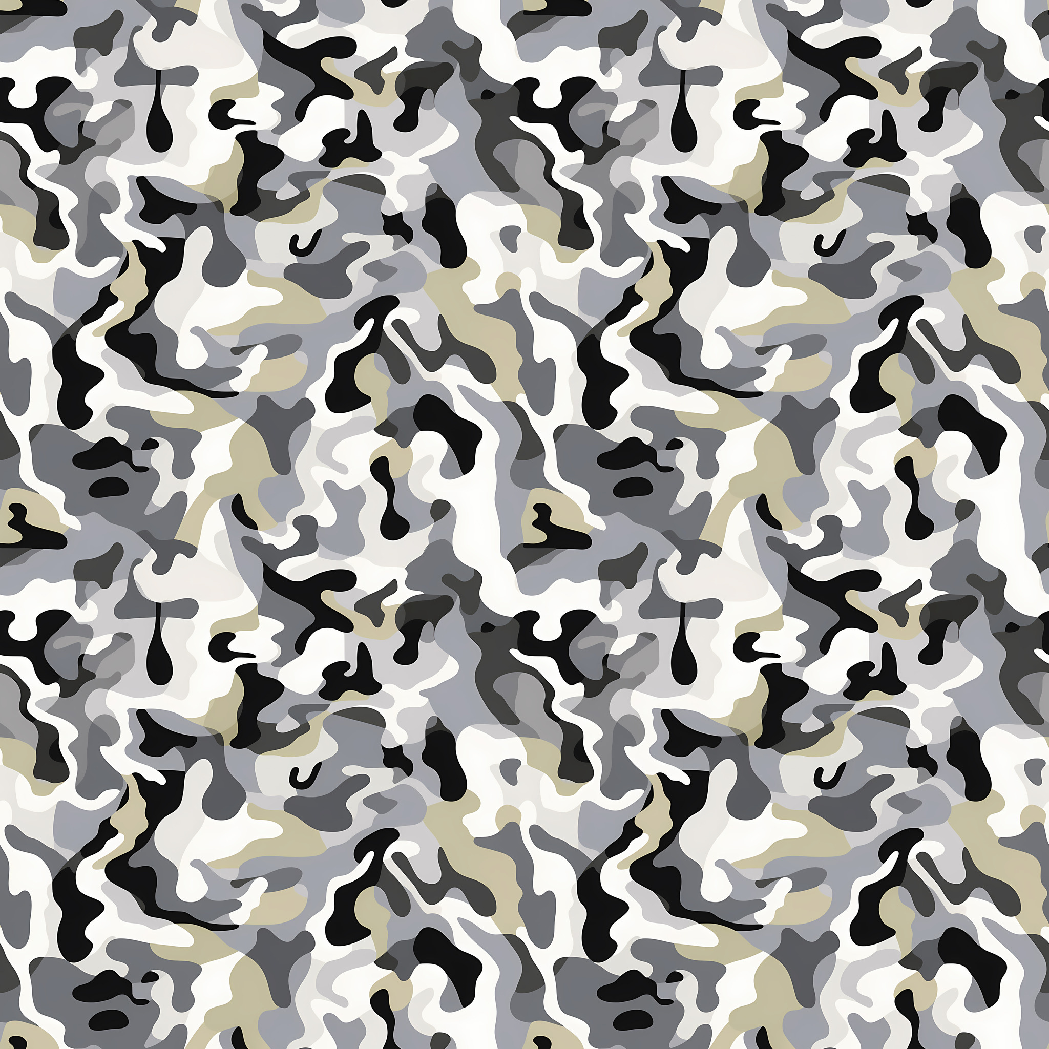 Frost Drift Camouflage Fabric - Image 2