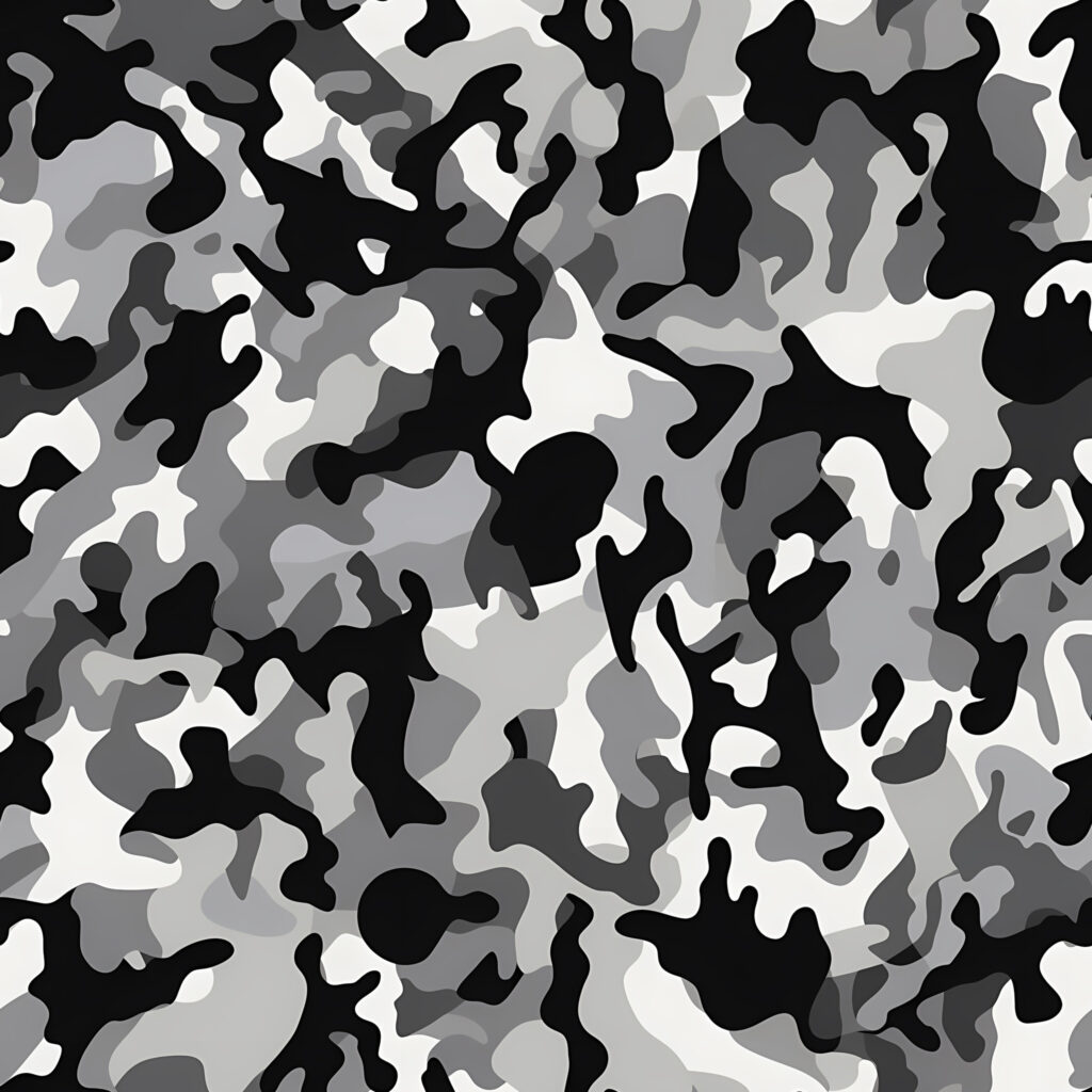 Frost Mark Camouflage Fabric