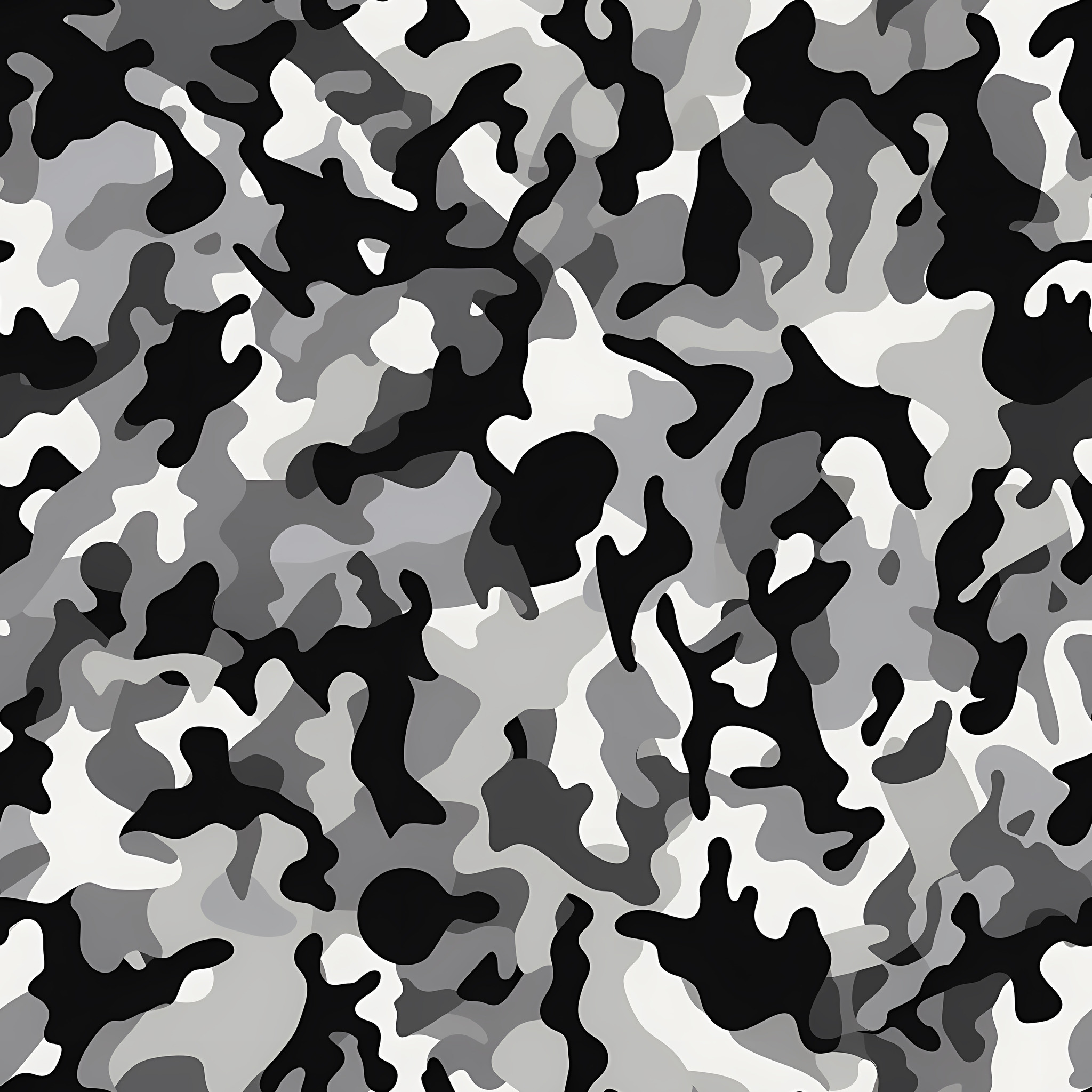 Frost Mark Camouflage Fabric