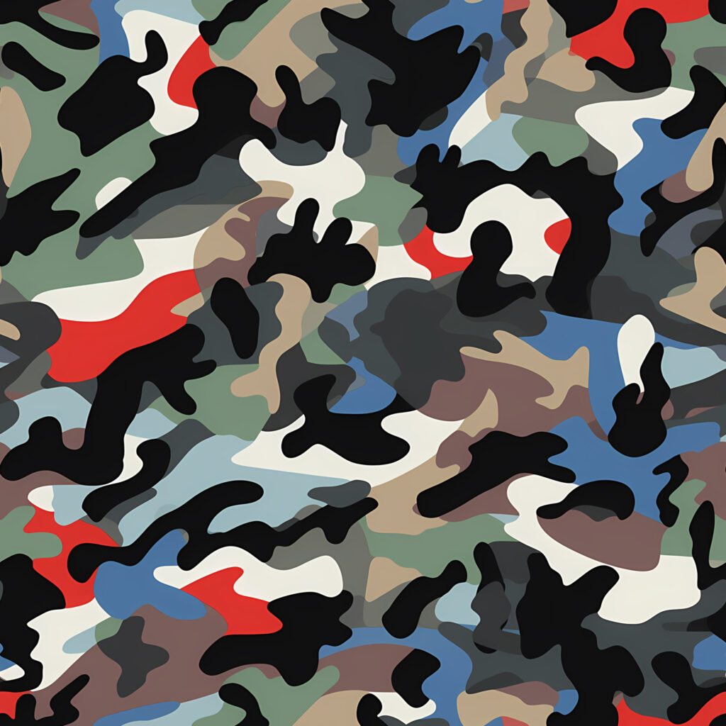 Granite Break Camouflage Fabric