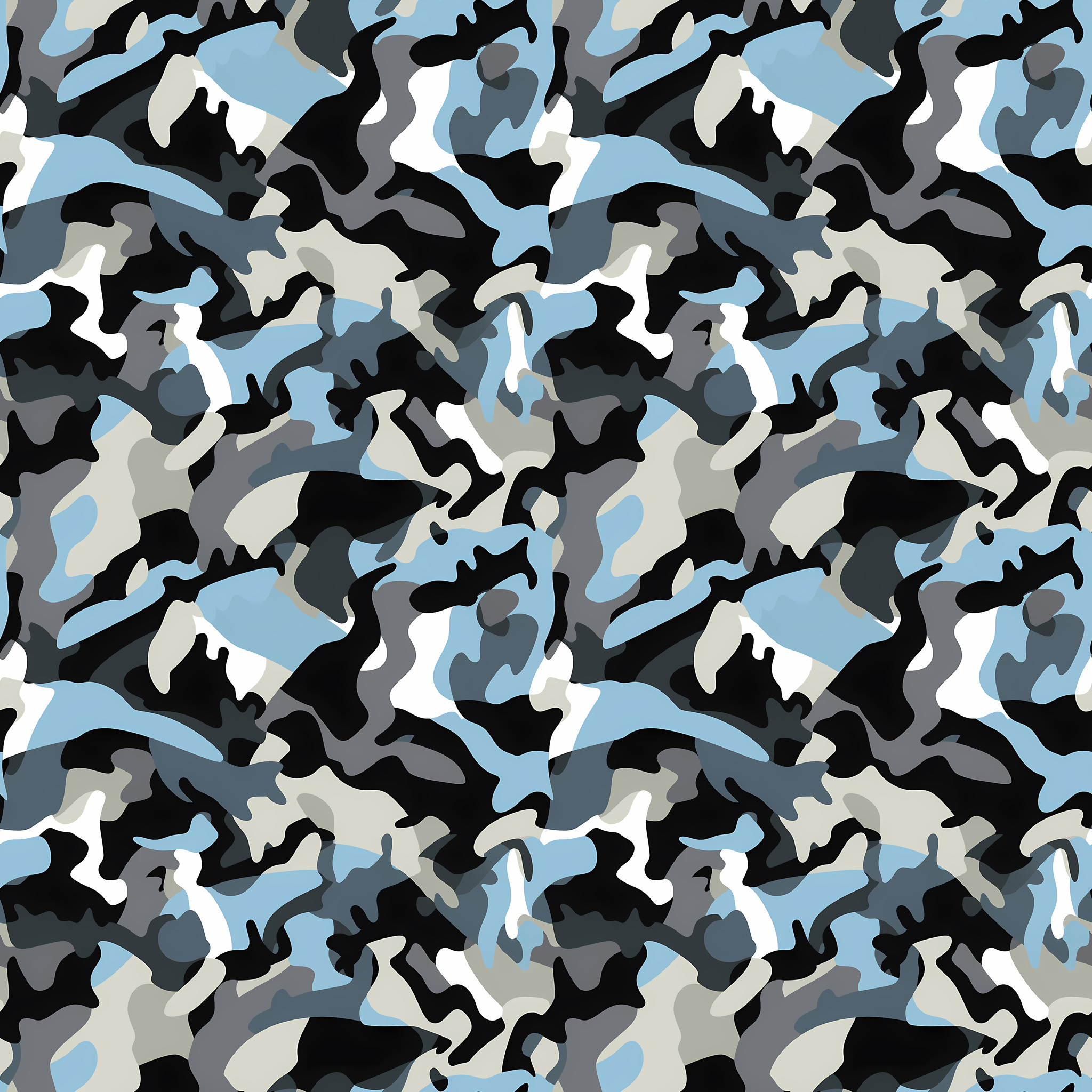 Graphite Force Camouflage Fabric - Image 2