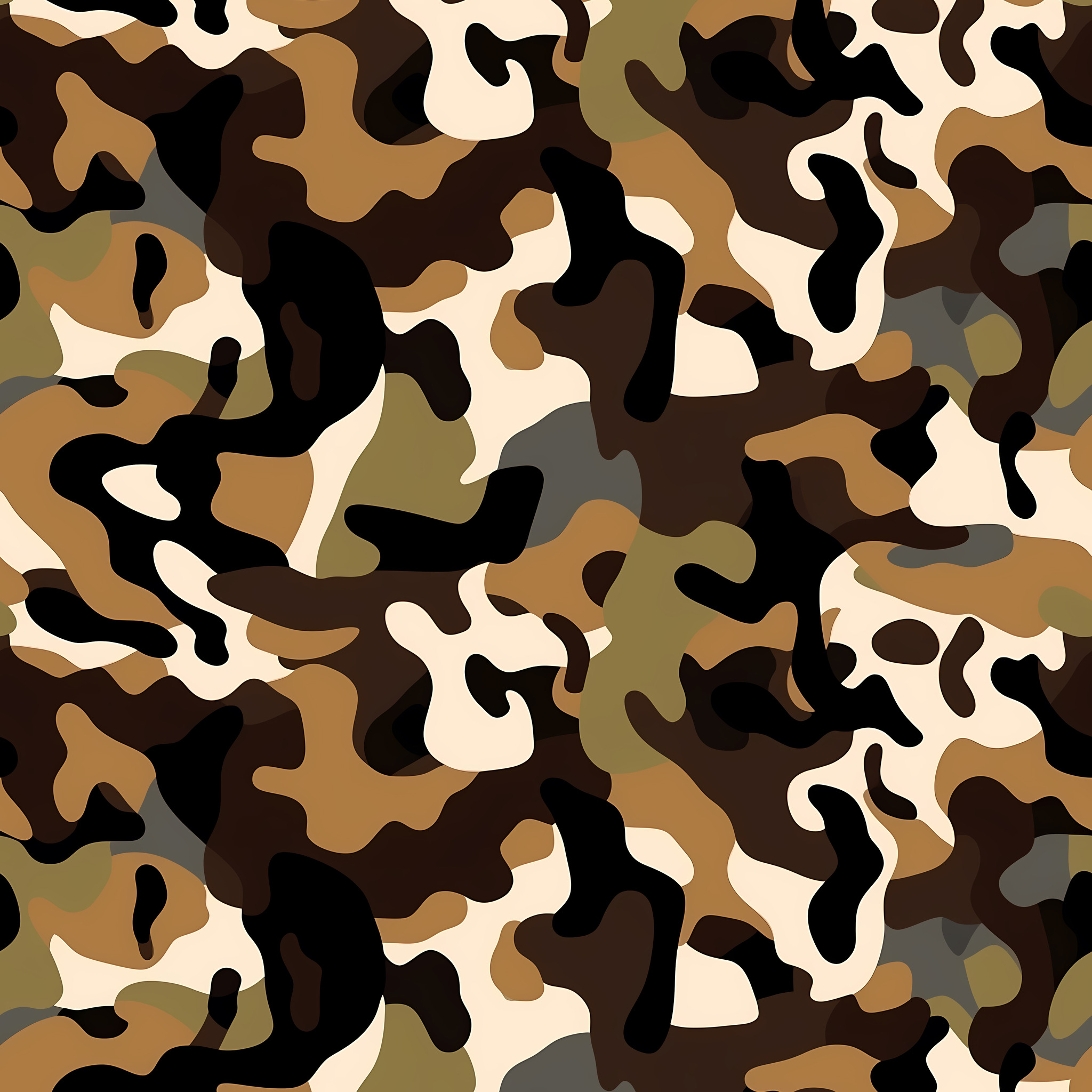 Gravel Strike Camouflage Fabric
