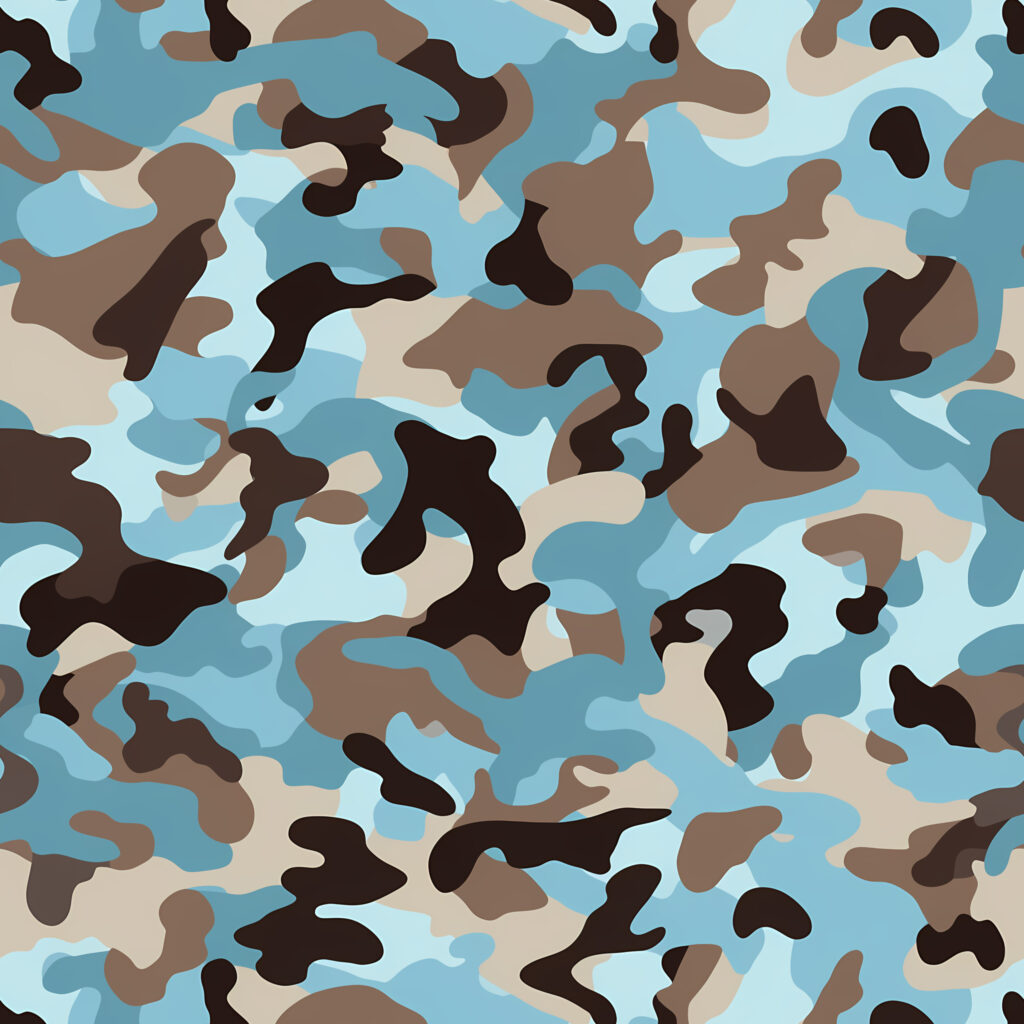 Kelp Force Camouflage Fabric