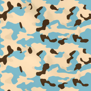Lagoon Haze Camouflage Fabric