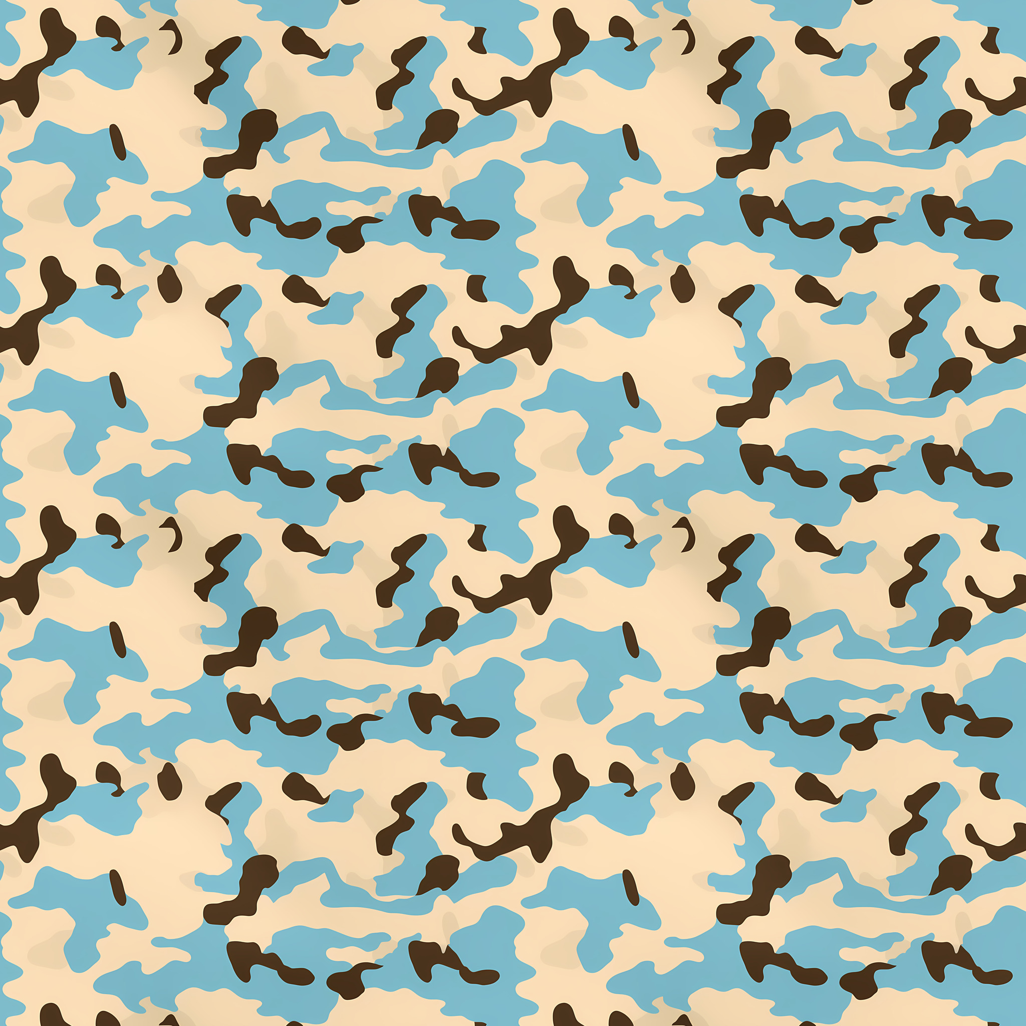 Lagoon Haze Camouflage Fabric - Image 2