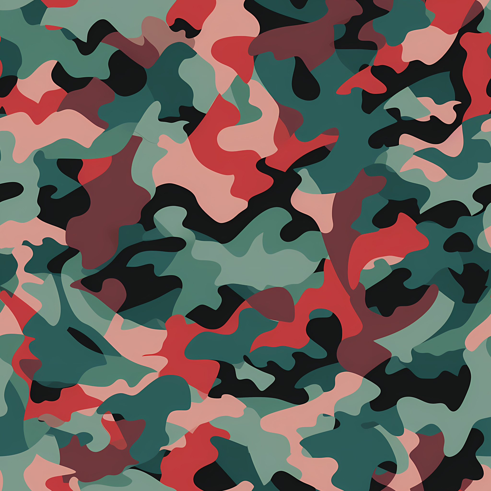 Mirage Night Camouflage Fabric