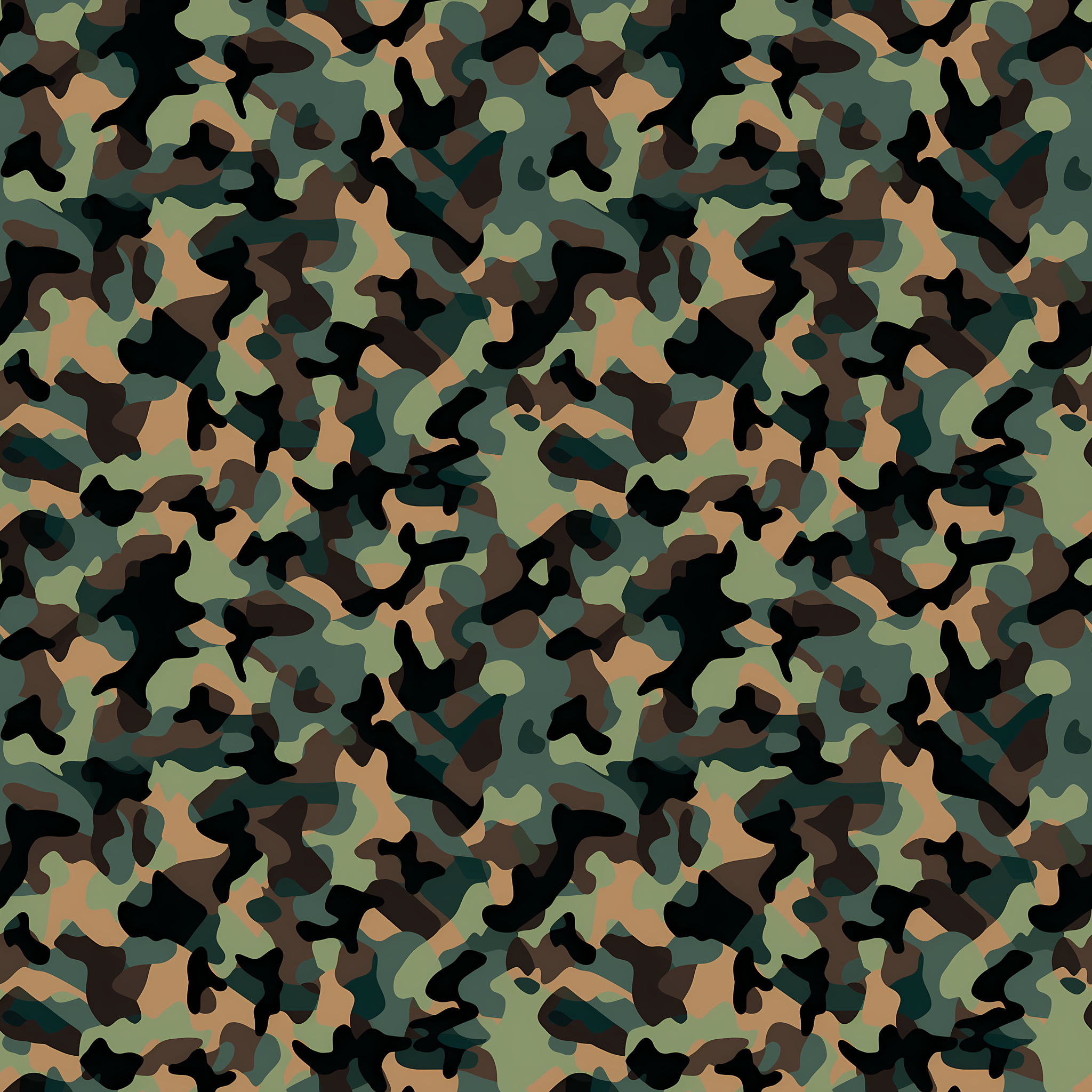 Murk Flow Camouflage Fabric - Image 2