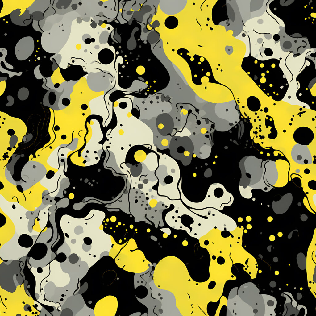 Neon Break Camouflage Fabric