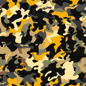 Neon Depth Camouflage Fabric