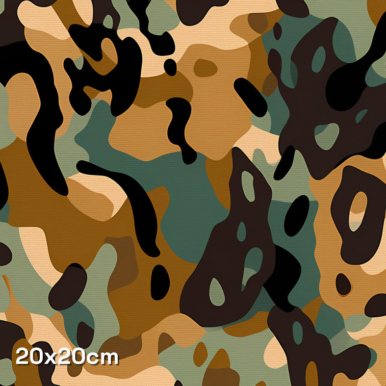 Ochre Cloak Camouflage Fabric - Image 3