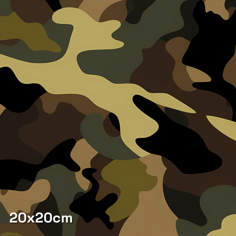 Ochre Current Camouflage Fabric - Image 3