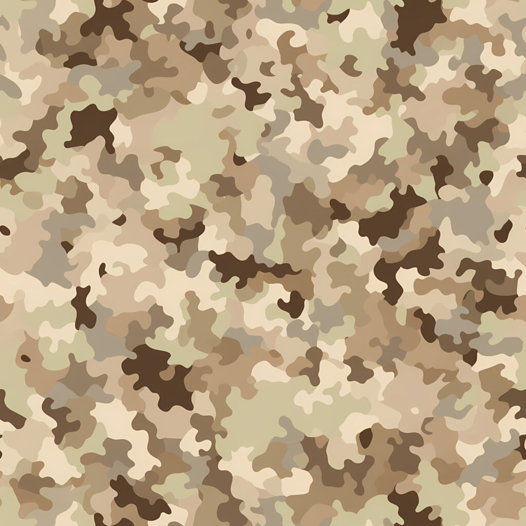Ochre Strike Camouflage Fabric