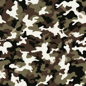 Ochre Trace Camouflage Fabric