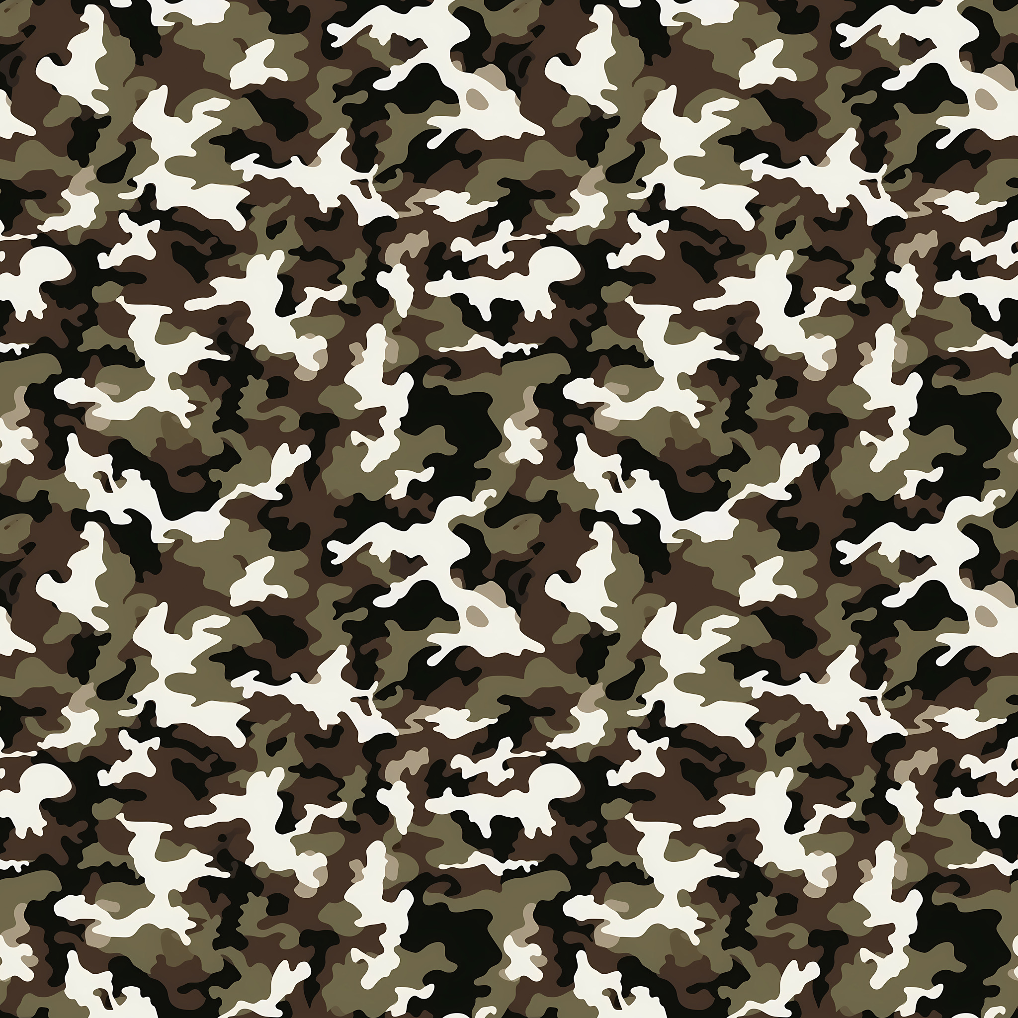 Ochre Trace Camouflage Fabric - Image 2