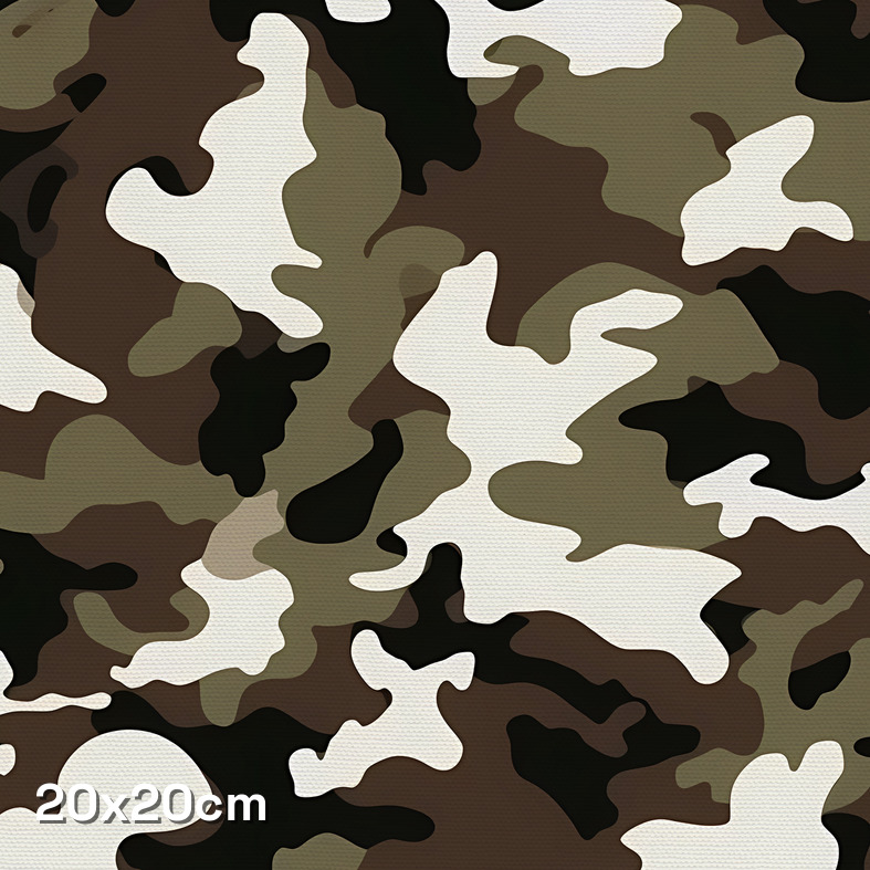 Ochre Trace Camouflage Fabric - Image 3