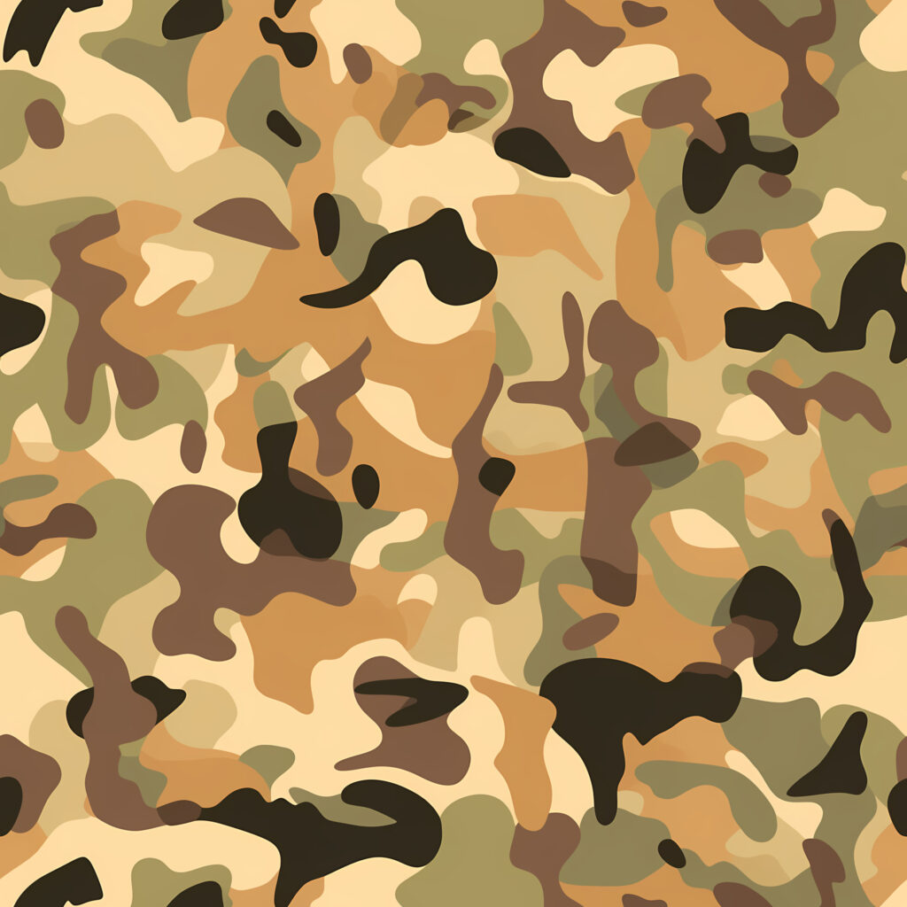 Ochre Weave Camouflage Fabric