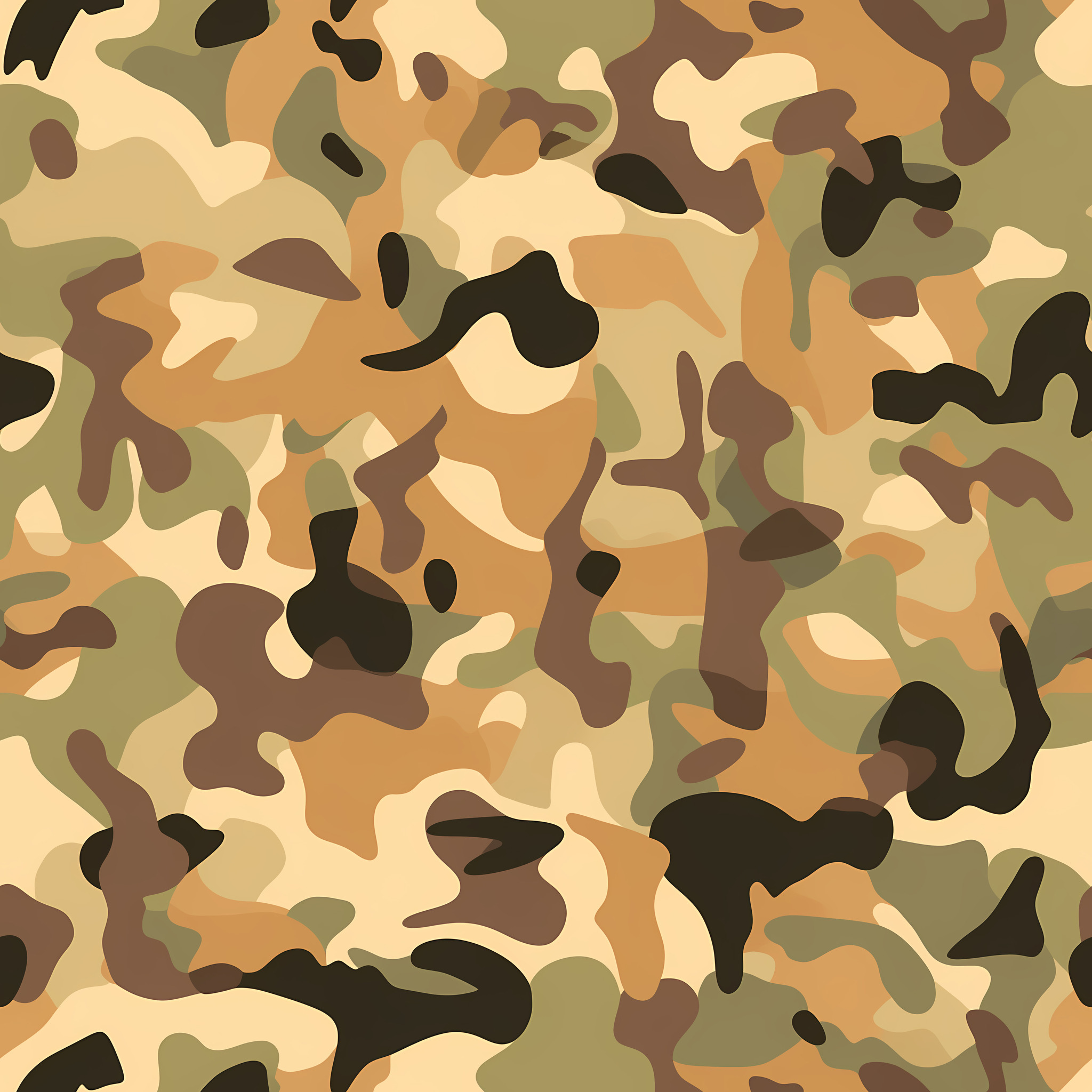 Ochre Weave Camouflage Fabric