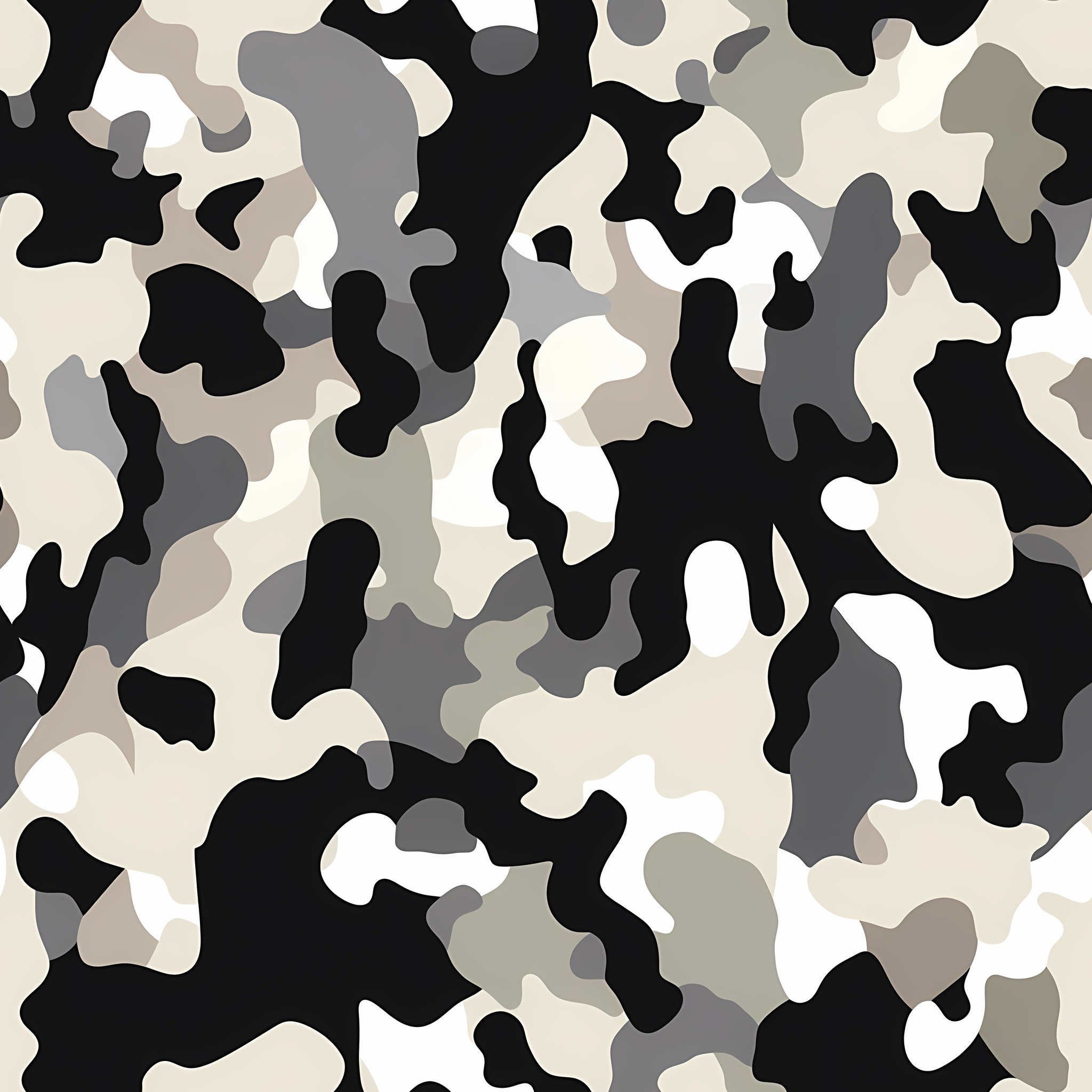 Polar Charge Camouflage Fabric