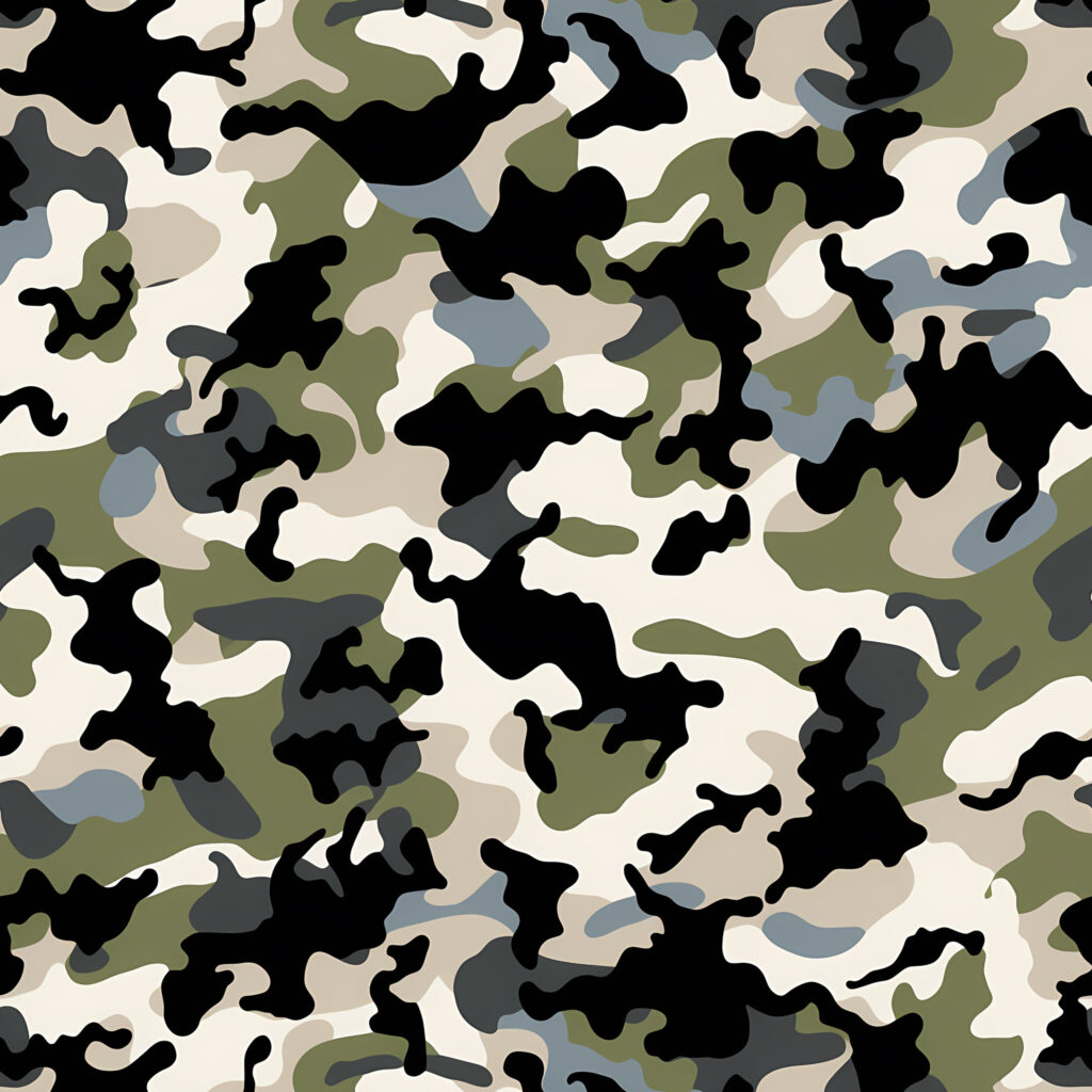 Polar Drift Camouflage Fabric