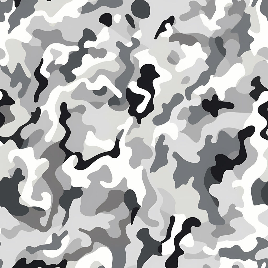 Polar Flash Camouflage Fabric